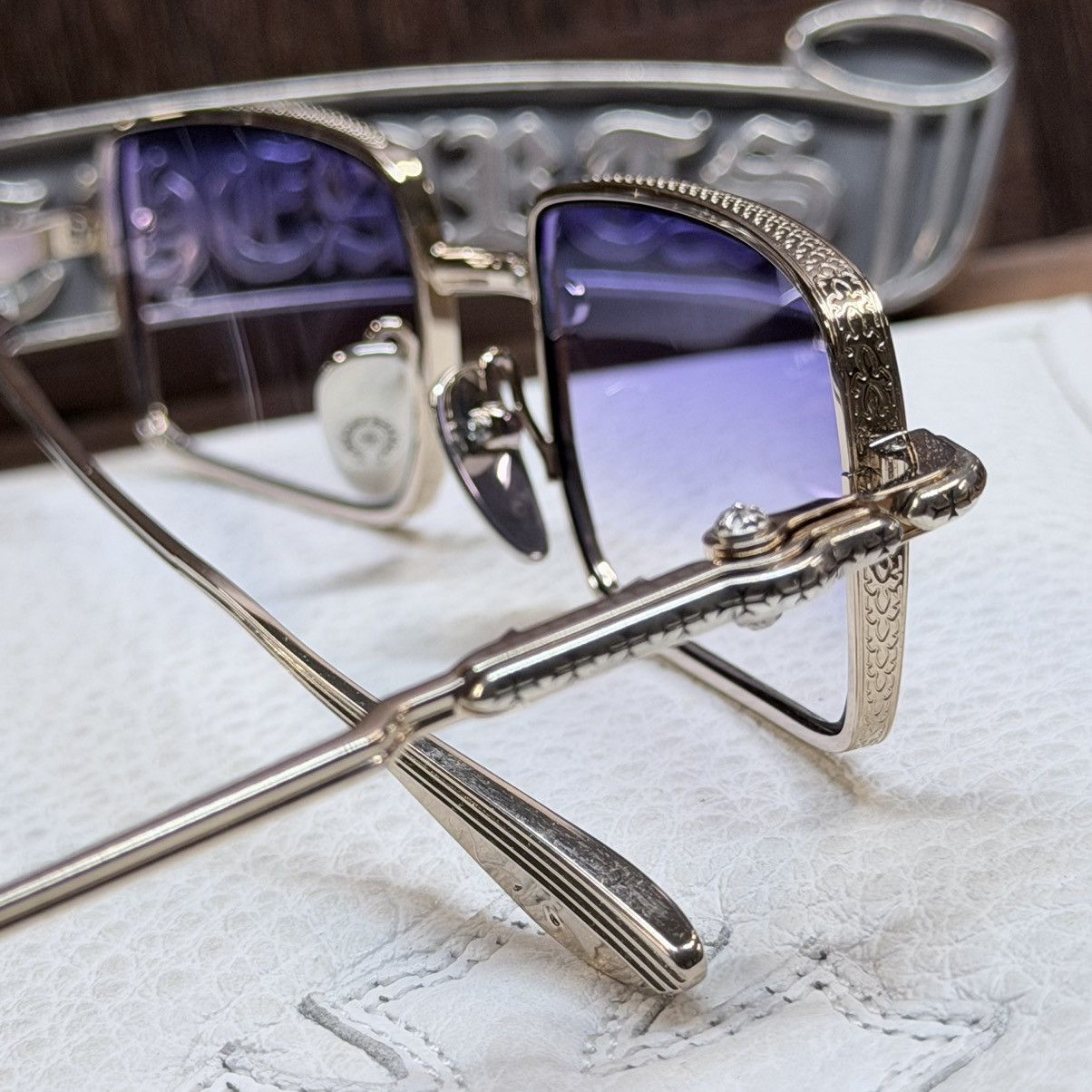 Chrome Hearts Chrome Hearts Buckle Rider 1/1 Sunglasses Size ONE SIZE - 10 Thumbnail