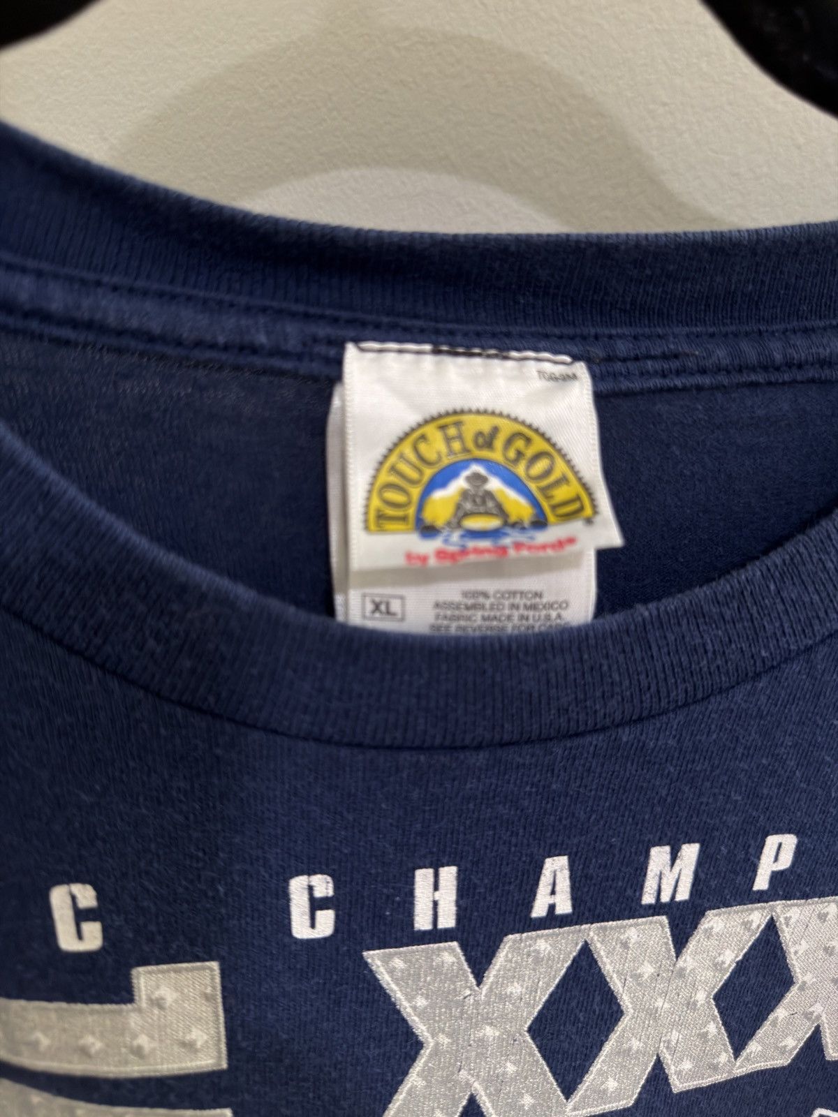 Vintage Vintage Tennessee Titans AFC Champs Super Bowl XXXIV T-Shirt Size US XL / EU 56 / 4 - 3 Thumbnail