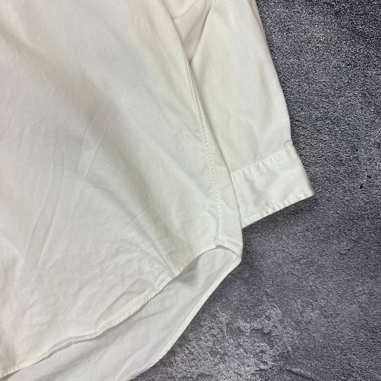 Polo Ralph Lauren Vintage 1990s Polo USA Dress Shirt White Ralph Lauren Size US L / EU 52-54 / 3 - 4 Thumbnail