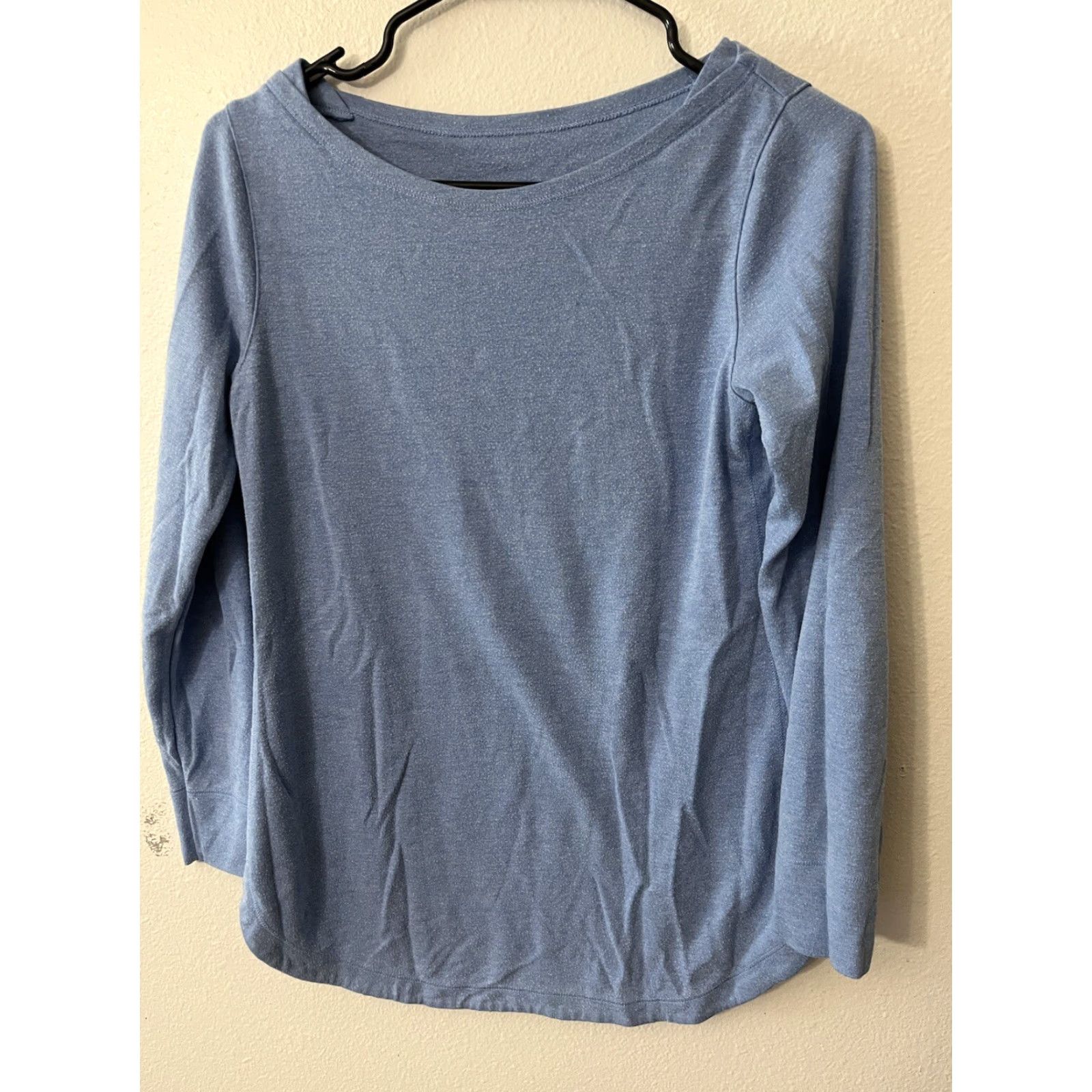 Orvis Orvis Women's T-Shirt Small Blue 100% Cotton Long Sleeve Casual Round Neck Size S / US 4 / IT 40 - 3 Thumbnail