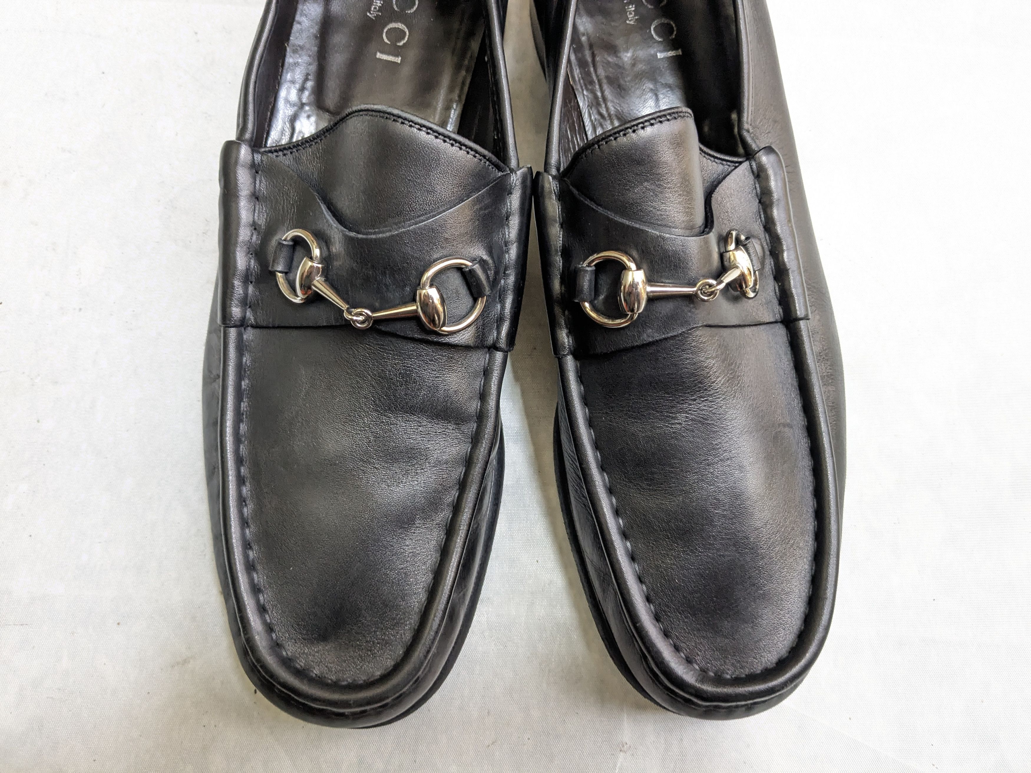 Gucci Gucci Horsebit Loafers Black 13 D Leather Snaffle Tom Ford Size US 13 / EU 46 - 3 Thumbnail