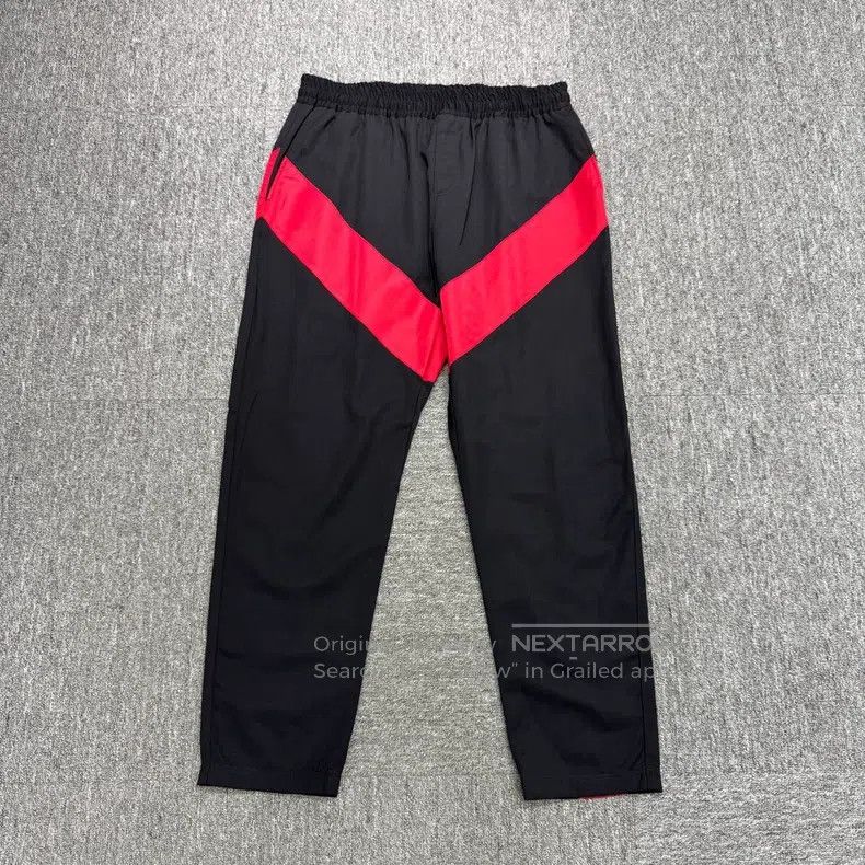 Givenchy Givenchy Black and Red Stitched Wool Casual Pants Size US 40 / EU 56 - 1 Thumbnail