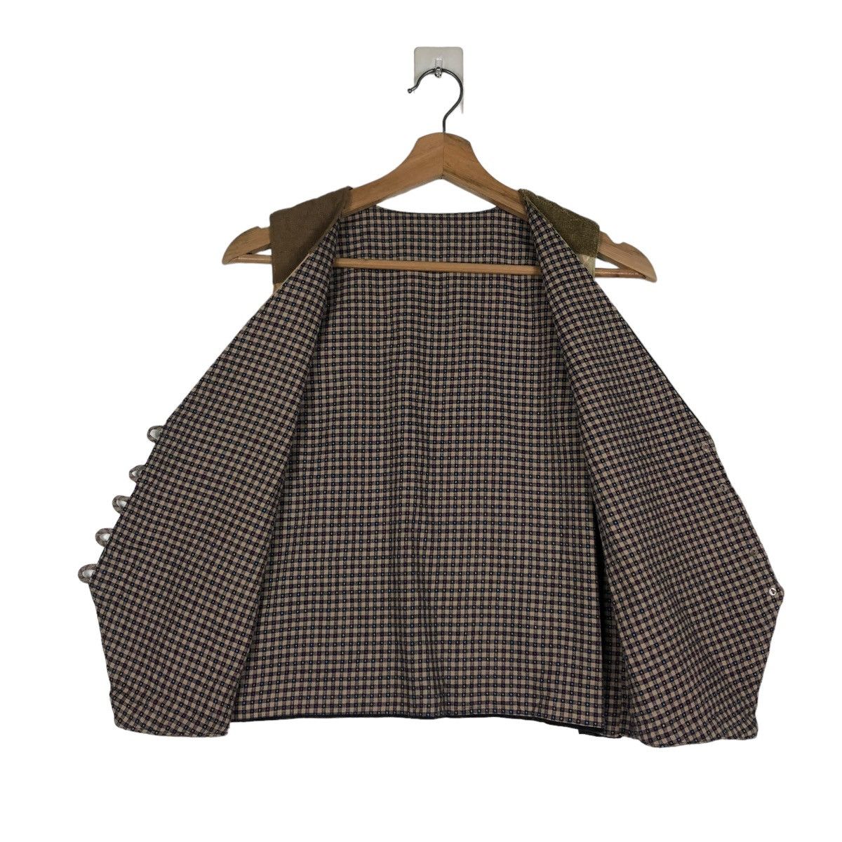 Japanese Brand 🔥VINTAGE VEST PATCHWORK DESIGN RARE ISSEY MIYAKE STYLE Size US S / EU 44-46 / 1 - 15 Thumbnail