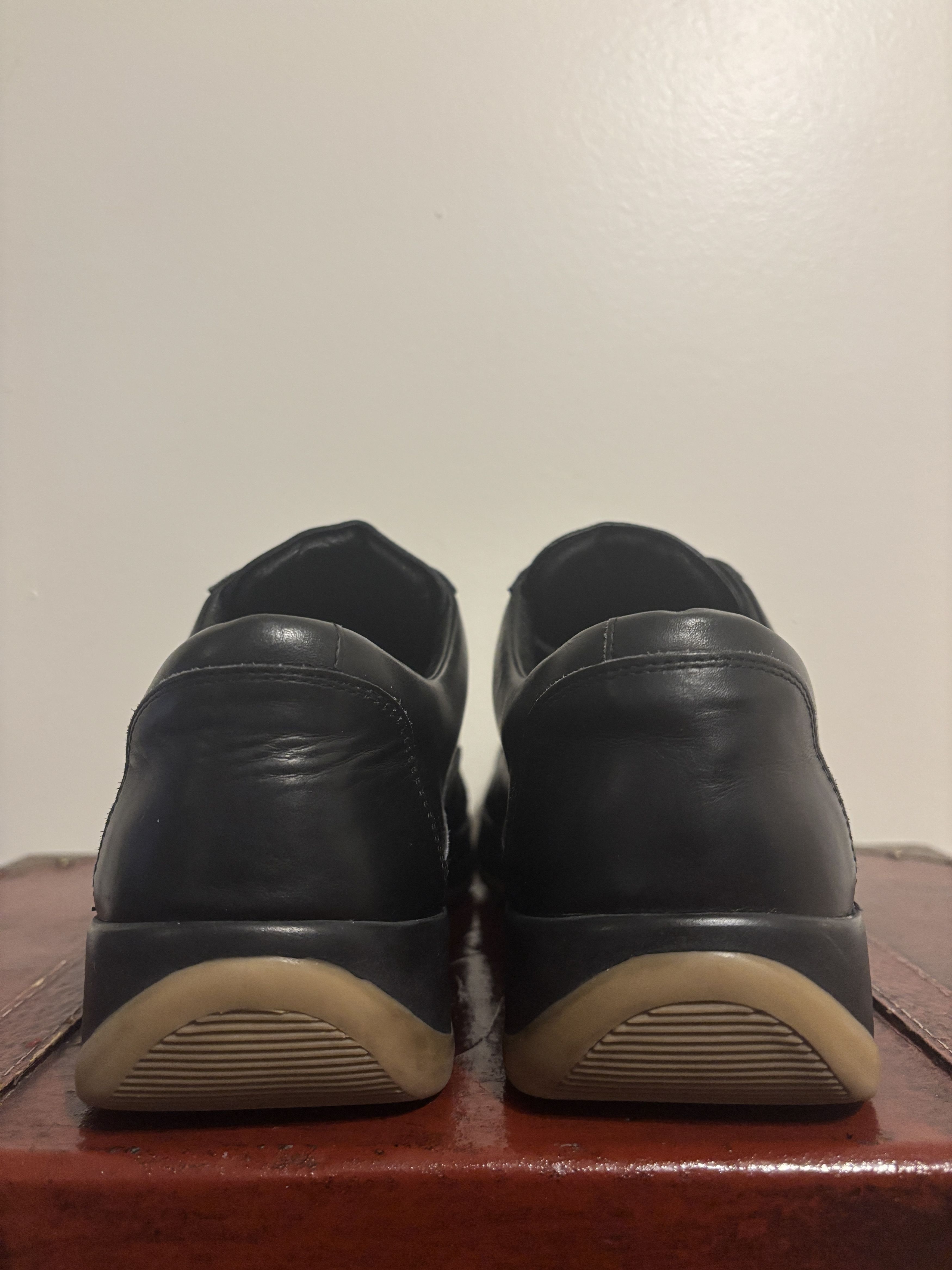 Louis Vuitton RARE 2003 Vintage LV Sports Black Leather Sneaker Size US 10.5 / EU 43-44 - 9 Thumbnail