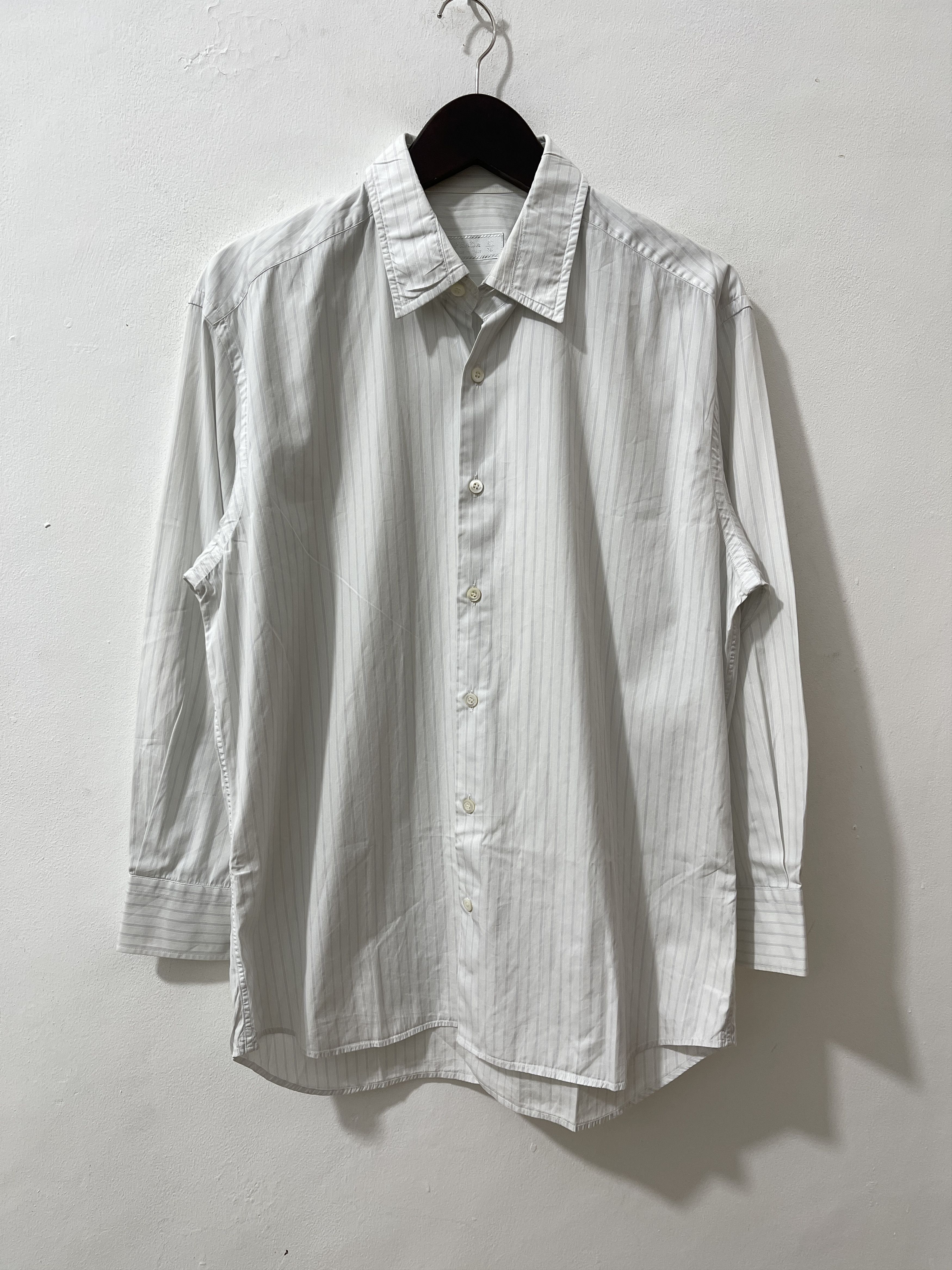 Prada Prada Italy White Button Up Formal Shirts Size US L / EU 52-54 / 3 - 1 Thumbnail