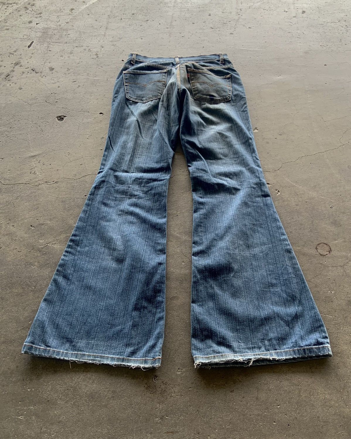 If Six Was Nine 2000s Emba Ifsixwasnine Lgb Style Flared Jeans Size US 28 / EU 44 - 5 Thumbnail