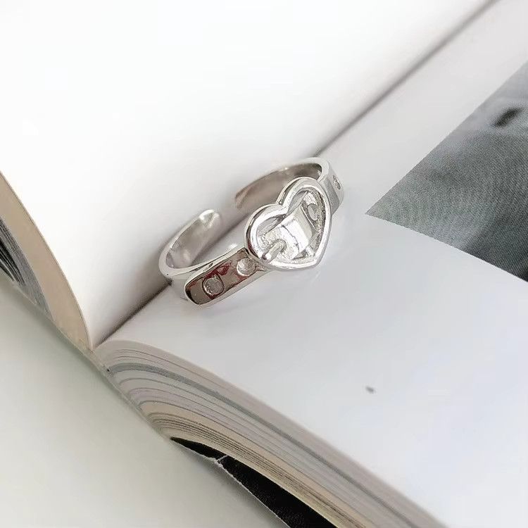 Jewelry Heart Belt Ring Size ONE SIZE - 3 Thumbnail