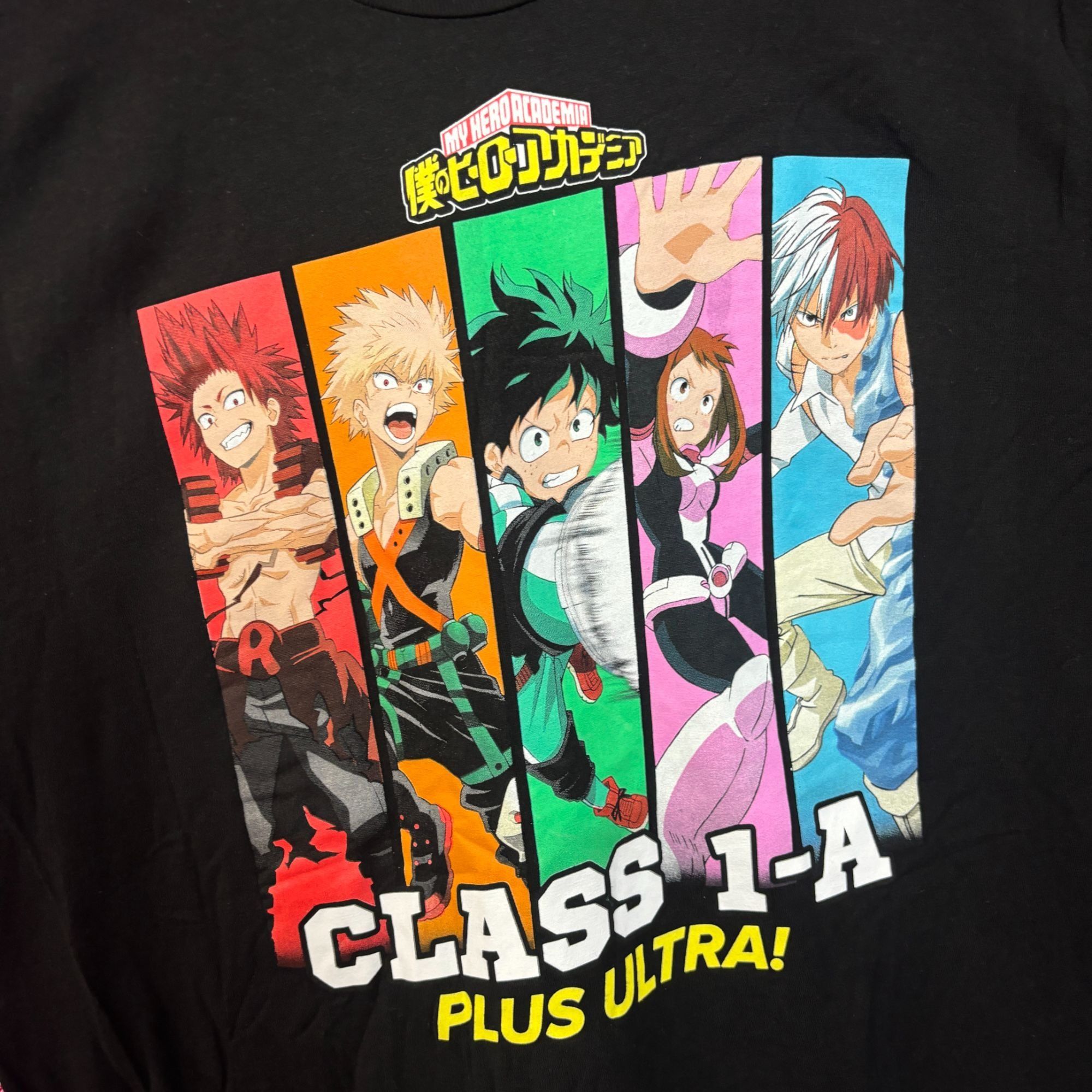 Anime My Hero Academia Class 1a Plus Ultra Anime Tshirt size XL Size US XL / EU 56 / 4 - 4 Thumbnail