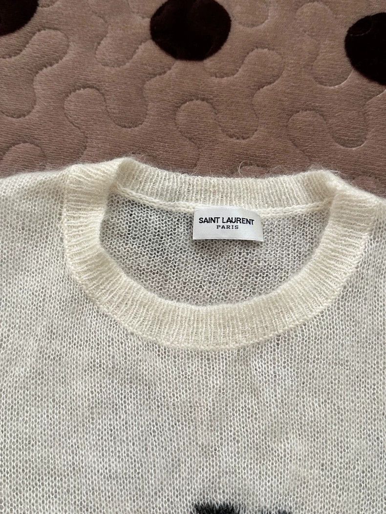 Saint Laurent Paris Saint Laurent Mohair sweater 2504-Nextarrow Size US M / EU 48-50 / 2 - 2 Thumbnail