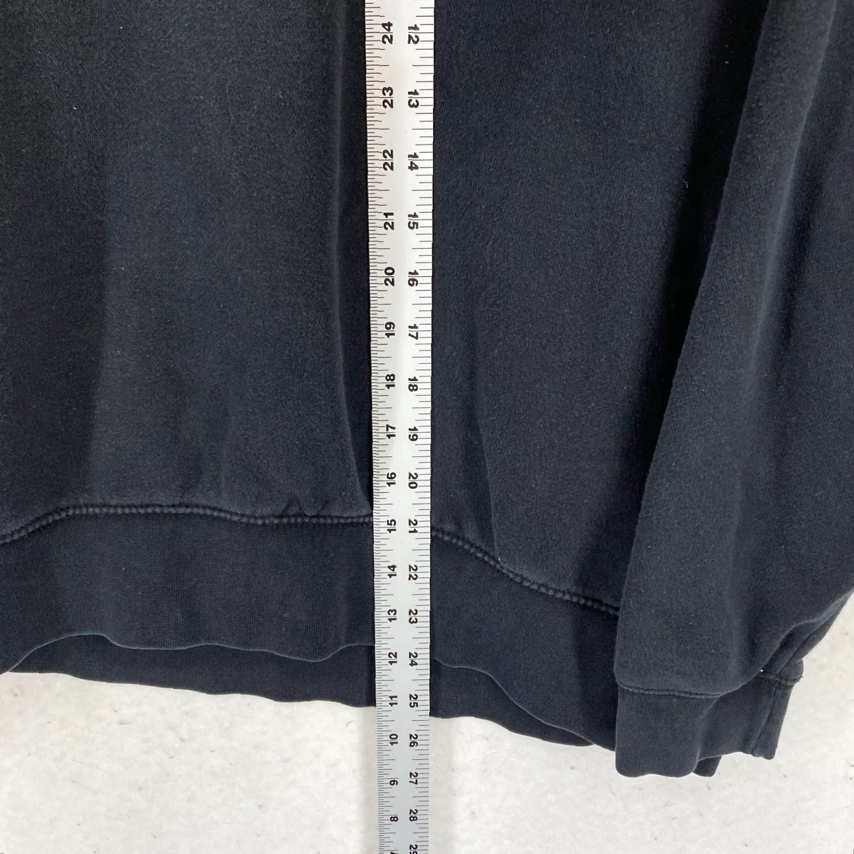 Nike Vintage Nike Center Swoosh Hoodie Sweatshirt Mens M Black Fleece Hip Hop Skater Size US M / EU 48-50 / 2 - 7 Thumbnail