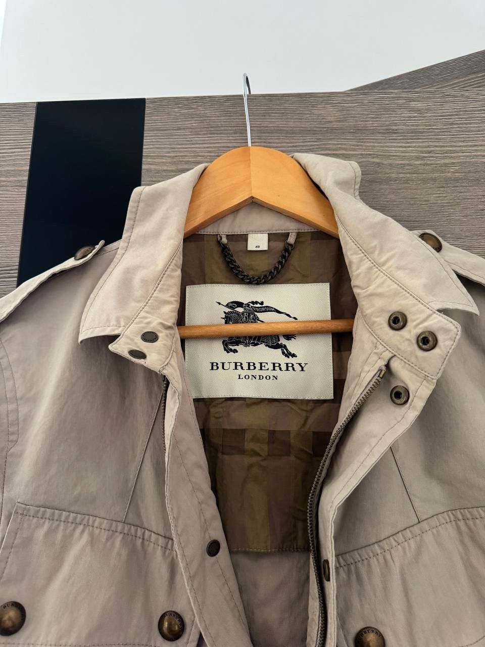 Burberry × Vintage Vintage Burberry Brit Nova Check Coat Size XL / US 12-14 / IT 48-50 - 7 Thumbnail