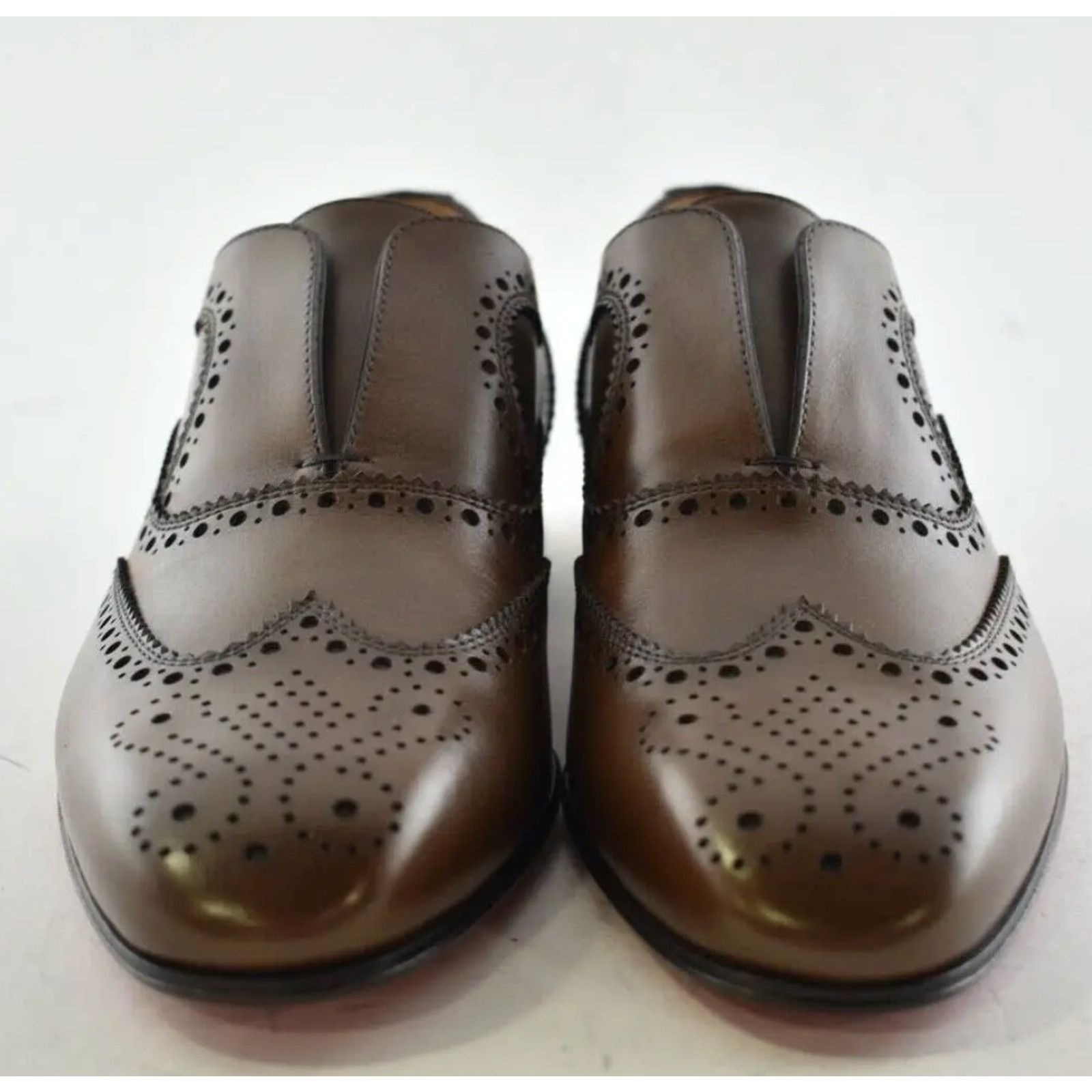 Christian Louboutin Christian Louboutin Havane Brown Leather Dress Loafer 40 7 Size US 7 / EU 40 - 7 Thumbnail
