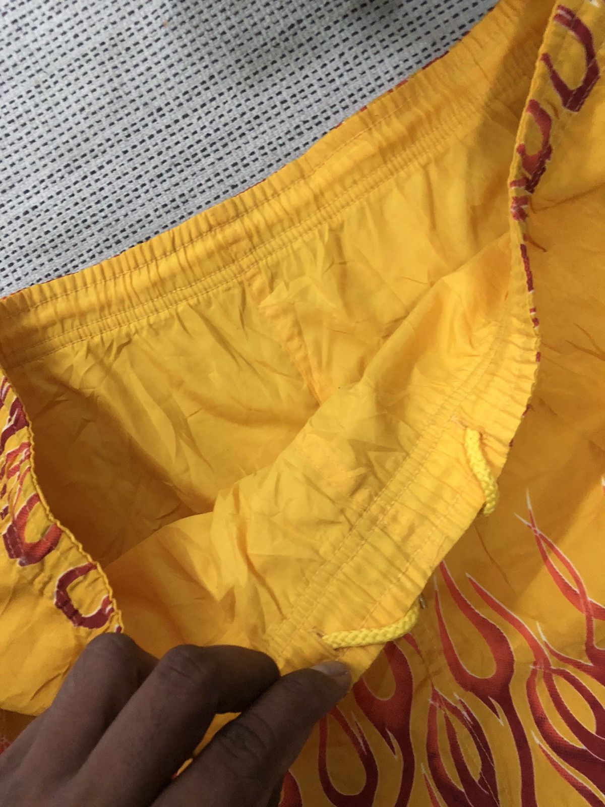 Vintage Vtg Surf Full print Fire short pant Size US 36 / EU 52 - 3 Thumbnail