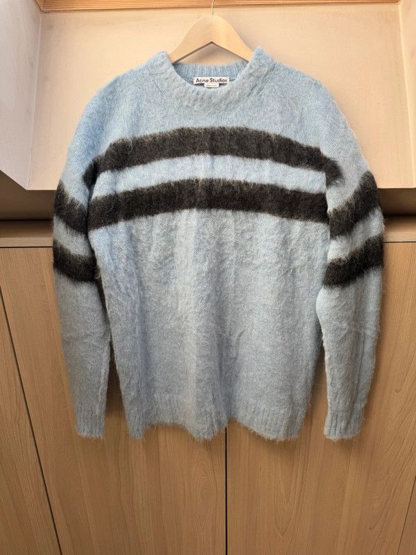 Acne Studios Acne Studios Stripped Mohair Wool Sweater Size US M / EU 48-50 / 2 - 1 Thumbnail