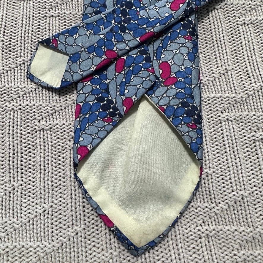 Vintage Vintage 80s stained glass abstract print tie Size ONE SIZE - 3 Thumbnail
