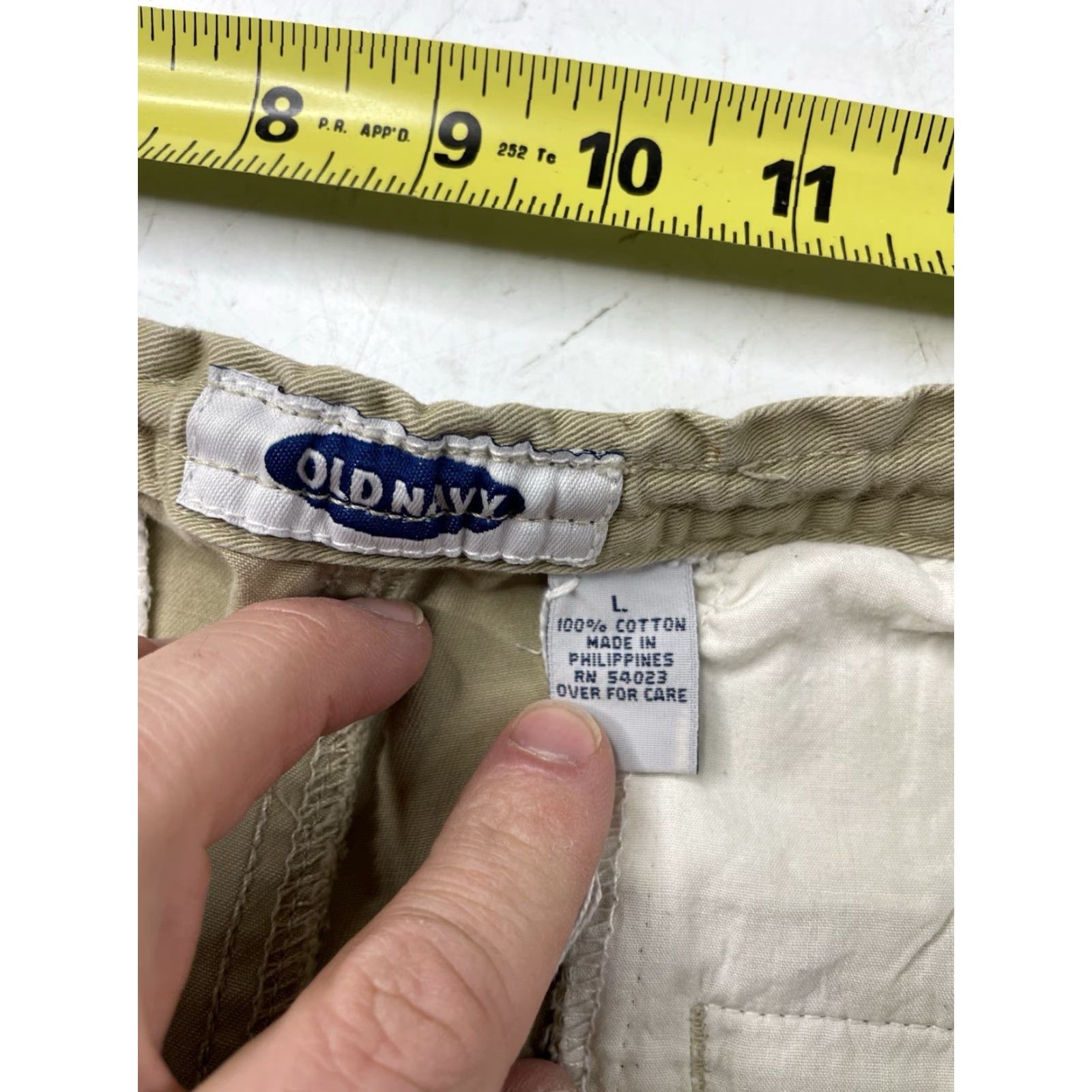 Old Navy Vintage Old Navy Paratrooper Pants Clench Cord Mens Large Skate Grunge Pants Size US 33 - 4 Thumbnail