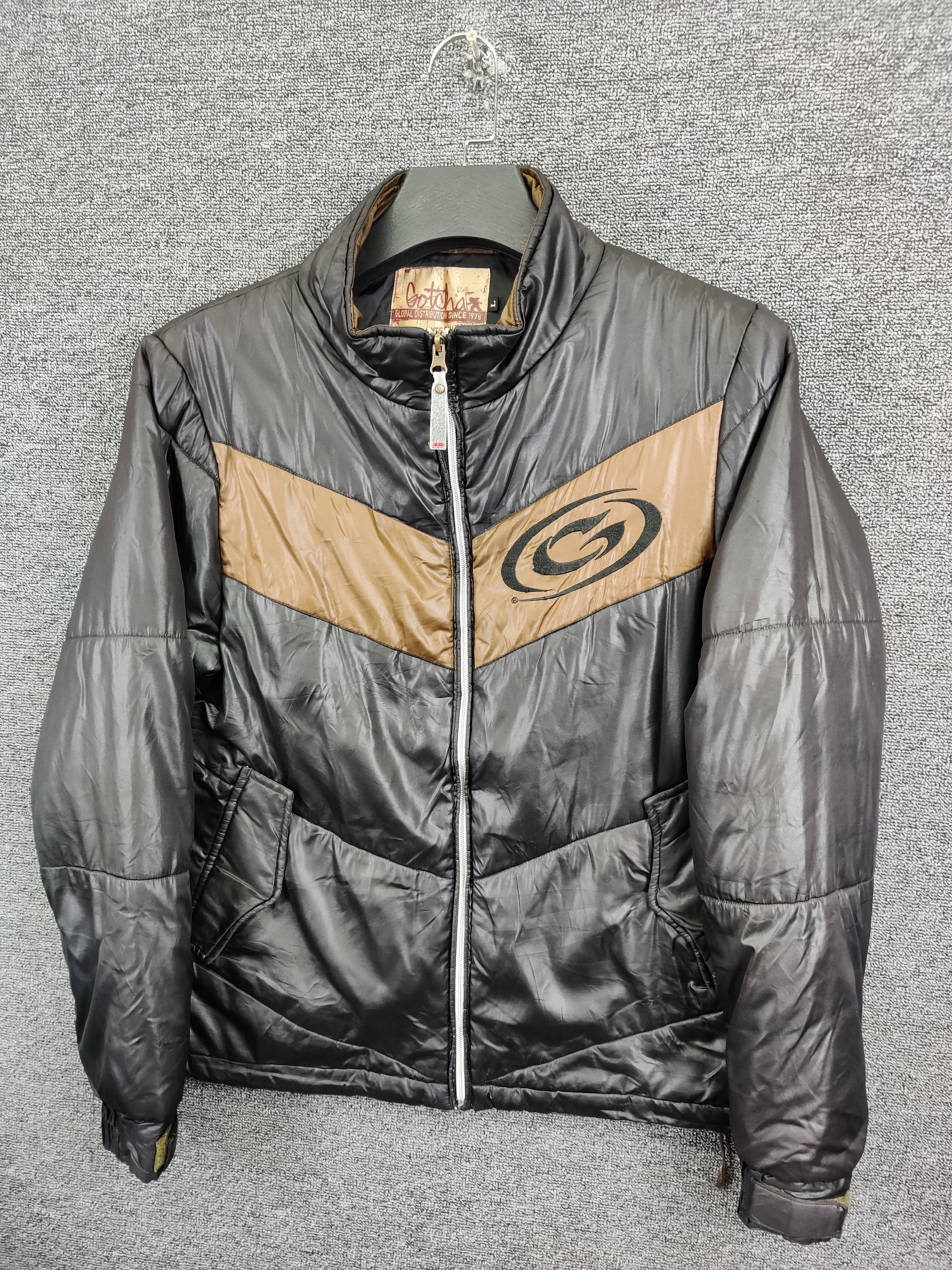 Gotcha Vintage 90s Gotcha Puffer Jacket Size US L / EU 52-54 / 3 - 2 Thumbnail