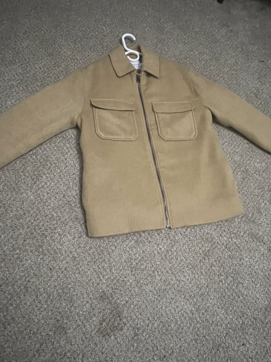 Topman Brand New Topman Jacket/shacket Brushed Wool Sz M Size US M / EU 48-50 / 2 - 2 Thumbnail
