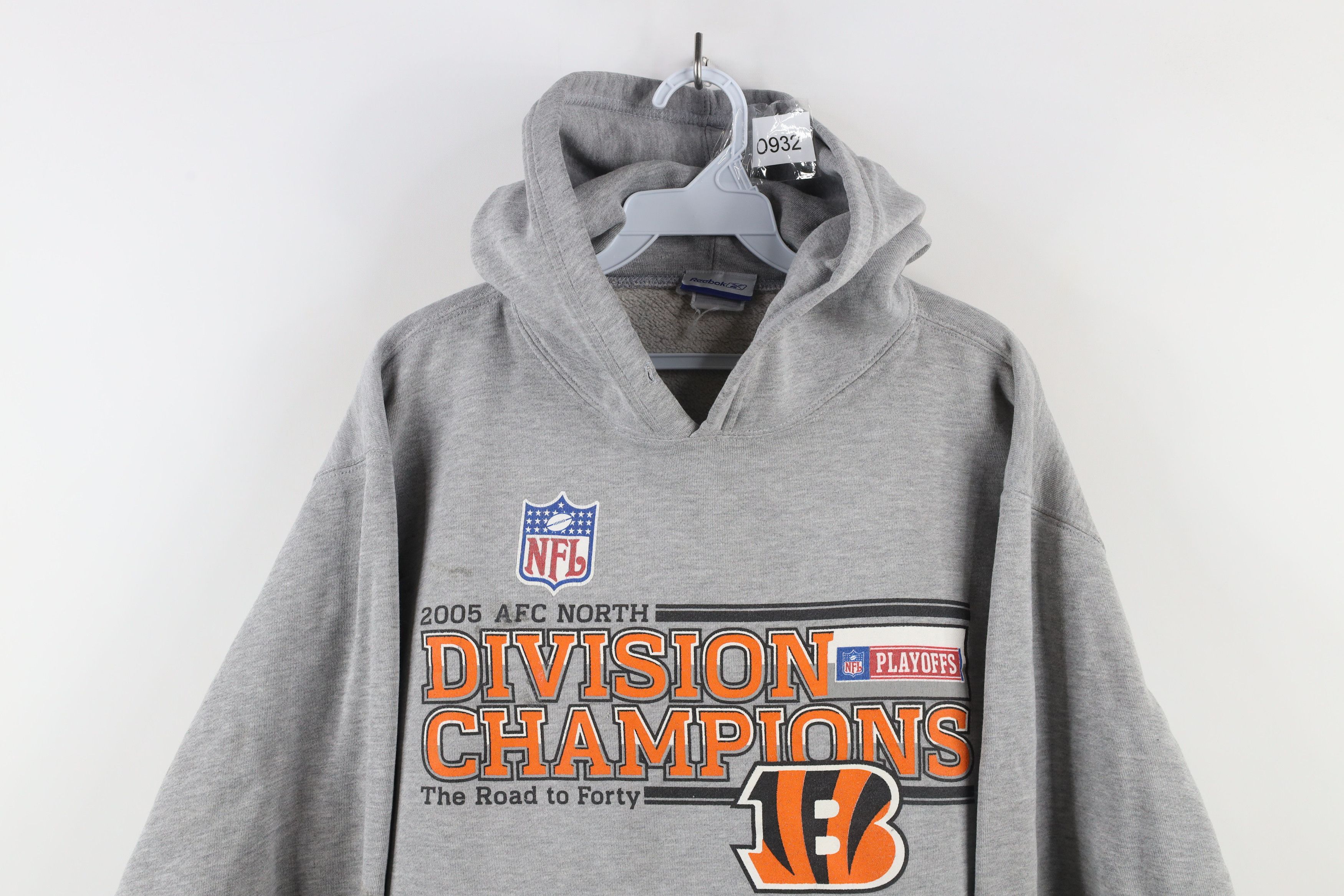 Vintage Vintage AFC North Division Champs Cincinnati Bengals Hoodie Size US M / EU 48-50 / 2 - 2 Thumbnail