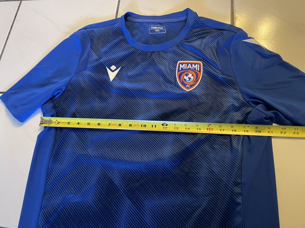 Macron Men’s Macron MPerformance NASL Miami FC Soccer Jersey XXL Size US XXL / EU 58 / 5 - 5 Thumbnail