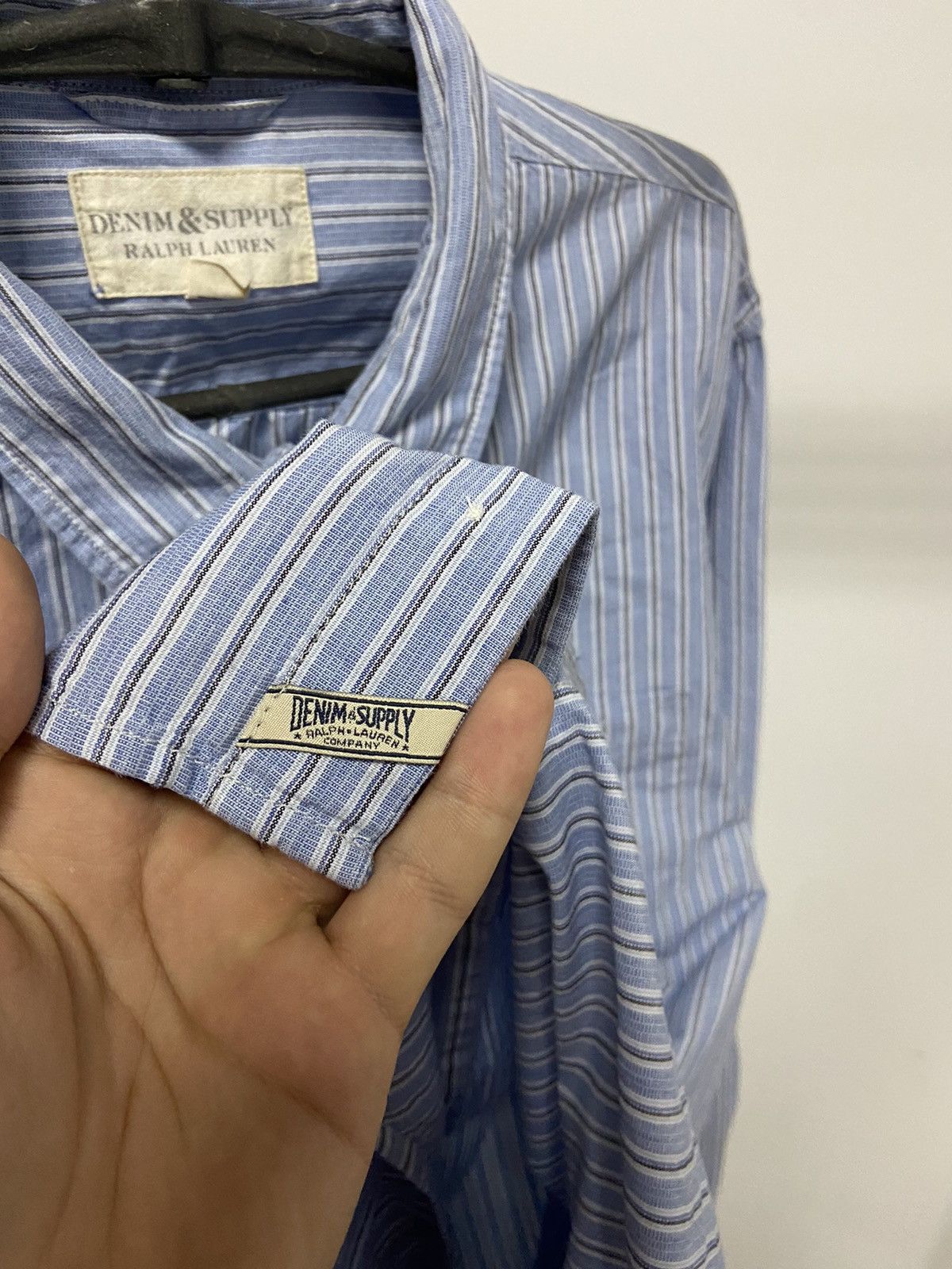 Ralph Lauren × Vintage Ralph Lauren denim supply Vintage Button Ups Luxury Size US XL / EU 56 / 4 - 8 Thumbnail