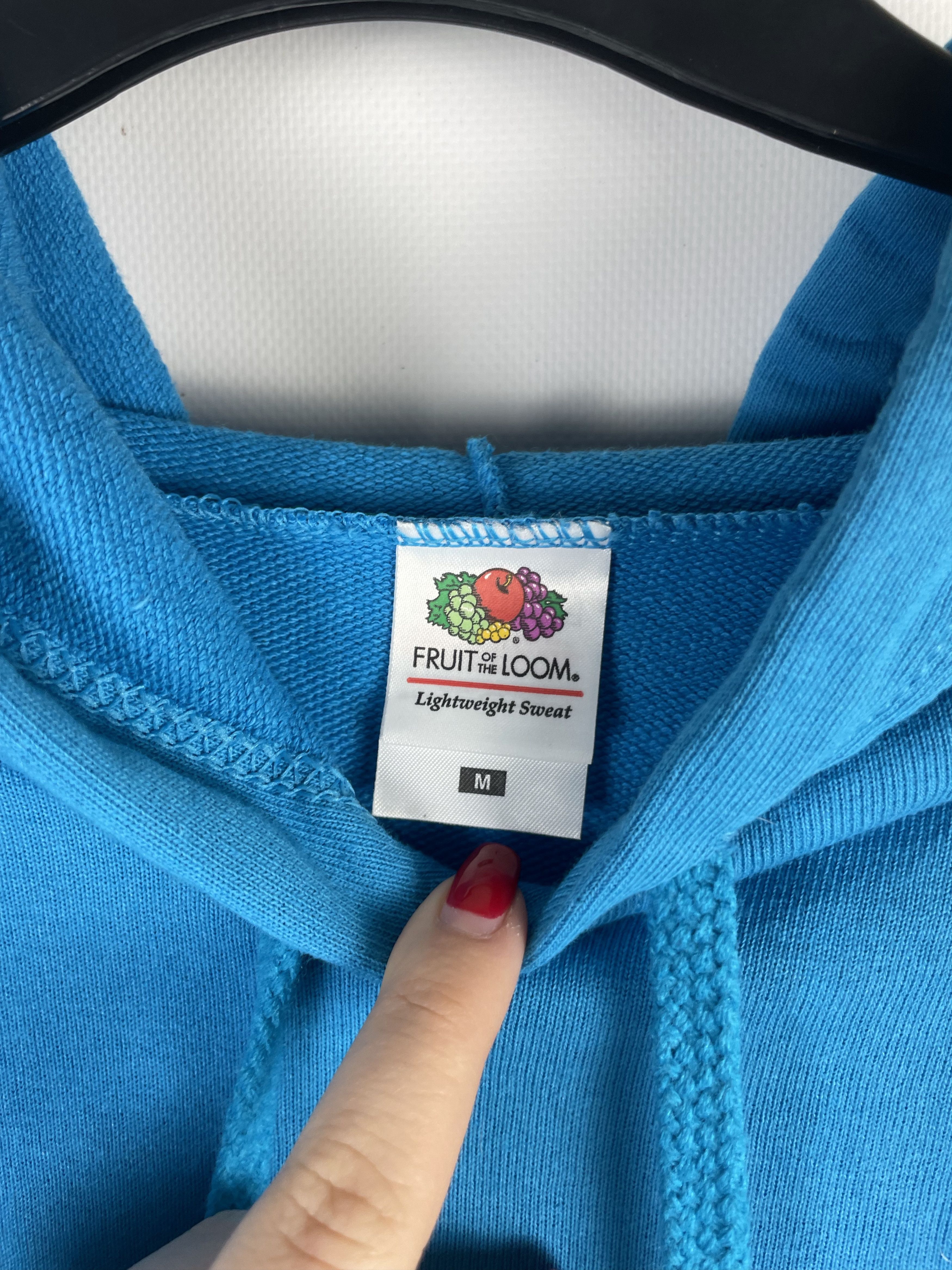 Fruit Of The Loom × Vintage Vintage Blank Hoodie Size US M / EU 48-50 / 2 - 5 Thumbnail