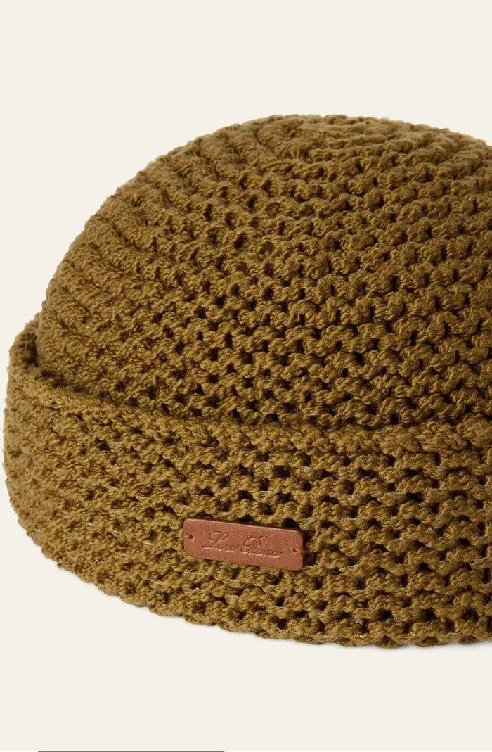 Loro Piana o1srvl11e0526 FAO0615 Size: M / Beanie Hat / Cap in Brown Size ONE SIZE - 2 Thumbnail