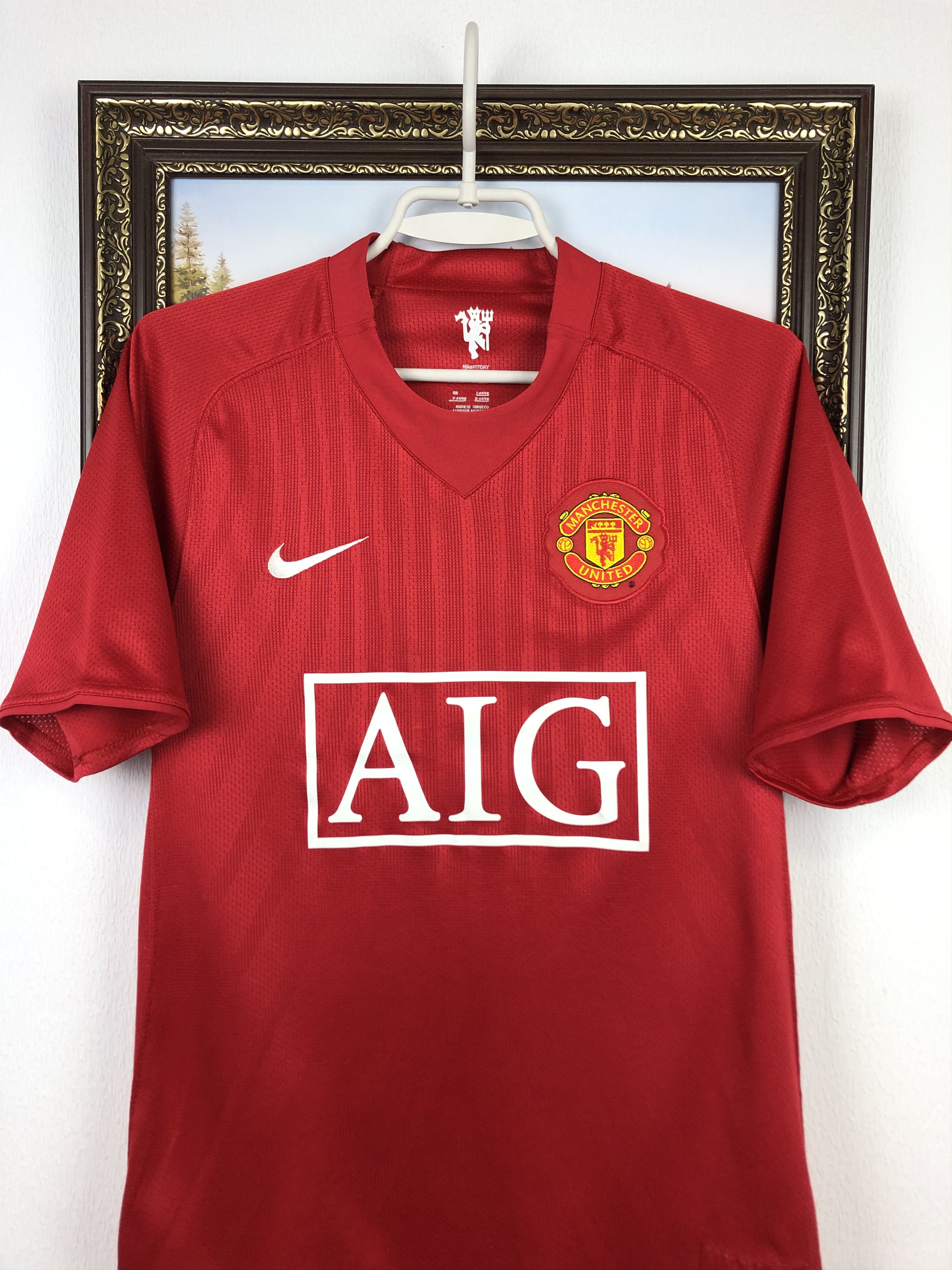 Nike Manchester United football shirt Soccer Nike Jersey Trikot Size US S / EU 44-46 / 1 - 2 Thumbnail