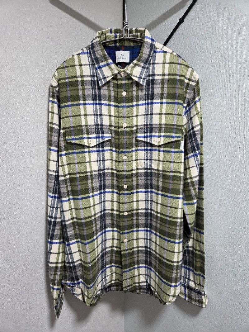 Paul Smith **PAUL SMITH Flannel Check Overshirt Size US S / EU 44-46 / 1 - 3 Thumbnail