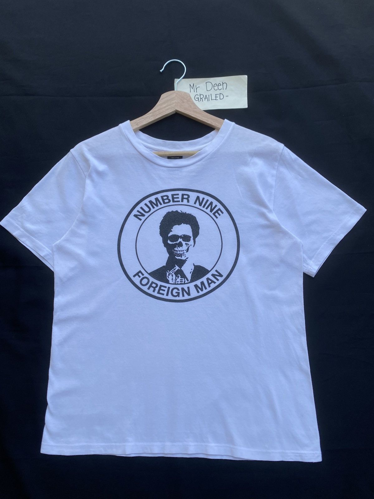 Number (N)ine Rare Number Nine Foreign Man Tshirt Size US M / EU 48-50 / 2 - 2 Thumbnail