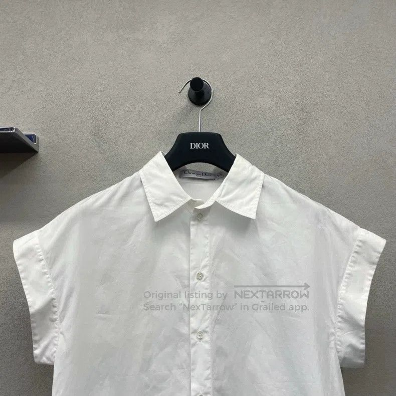 Dior Dior Little Bee White Short-sleeved Shirt Size XS / US 0-2 / IT 36-38 - 4 Thumbnail