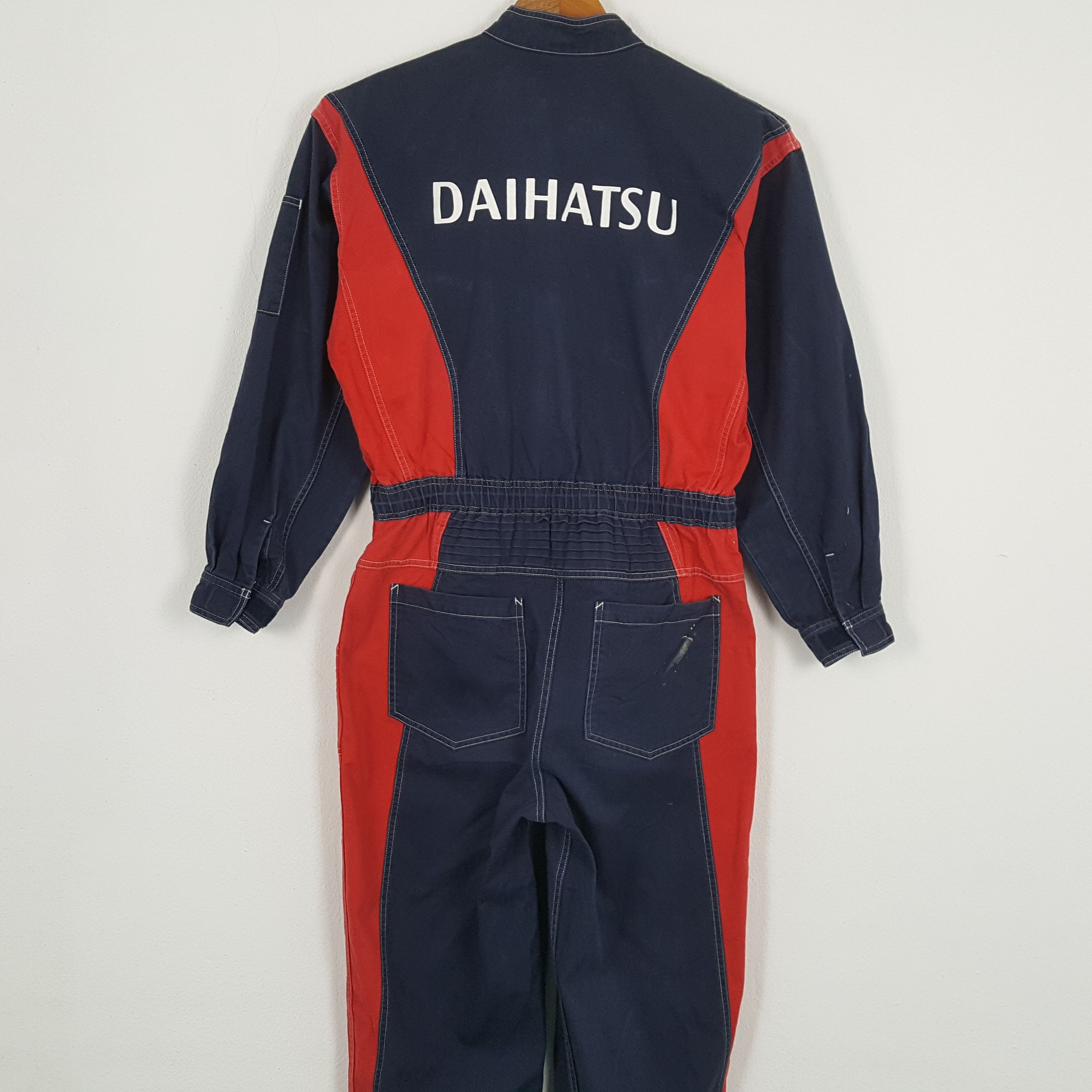 Japanese Brand × Vintage Vintage DAIHATSU Japanese Motorsports Staff Coverall Jacket Size US XL / EU 56 / 4 - 2 Thumbnail