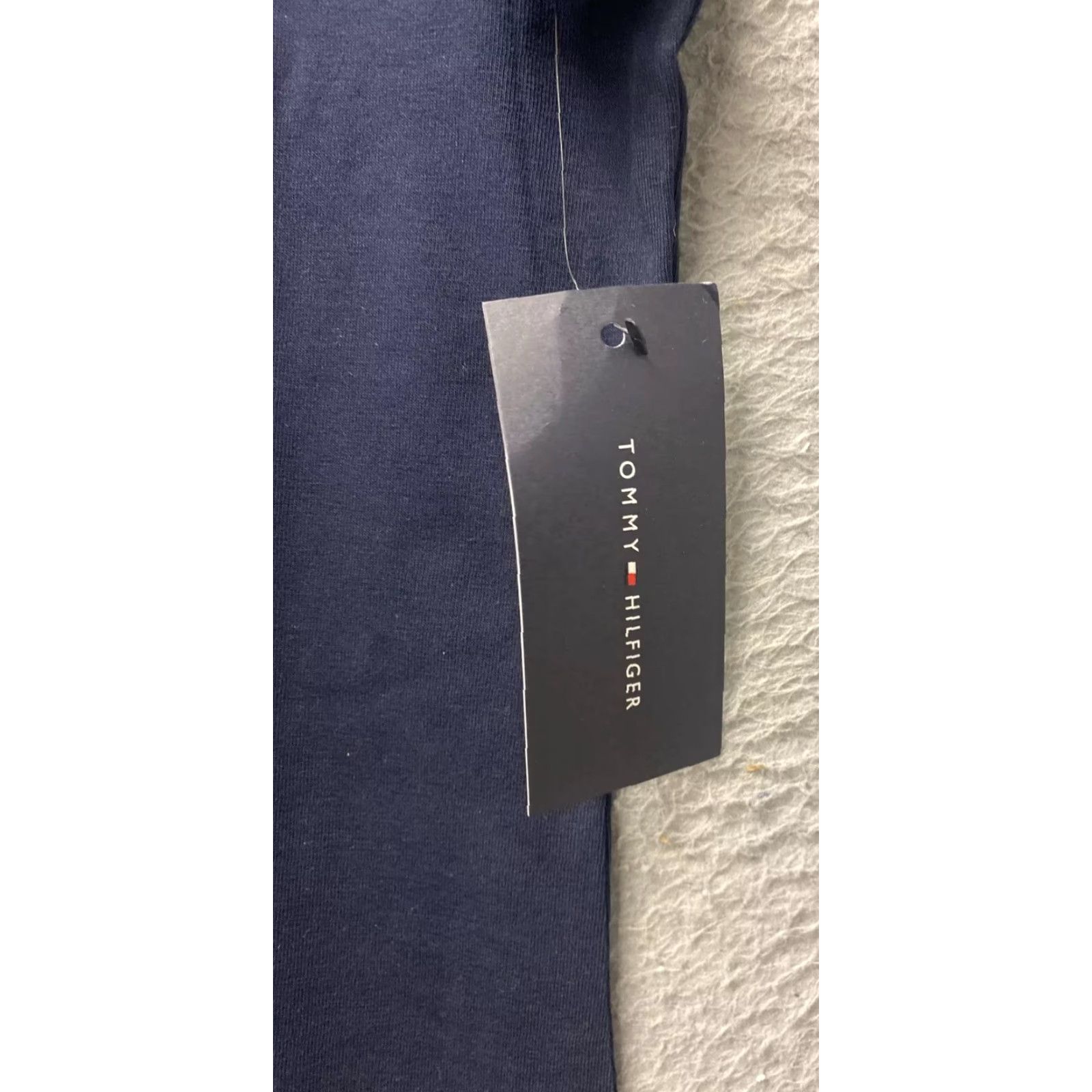 Tommy Hilfiger VINTAGE Tommy Hilfiger Women Short Sleeve T Shirt Dress Size L Navy 90s Dress Midi NWT Size L / US 10 / IT 46 - 4 Thumbnail