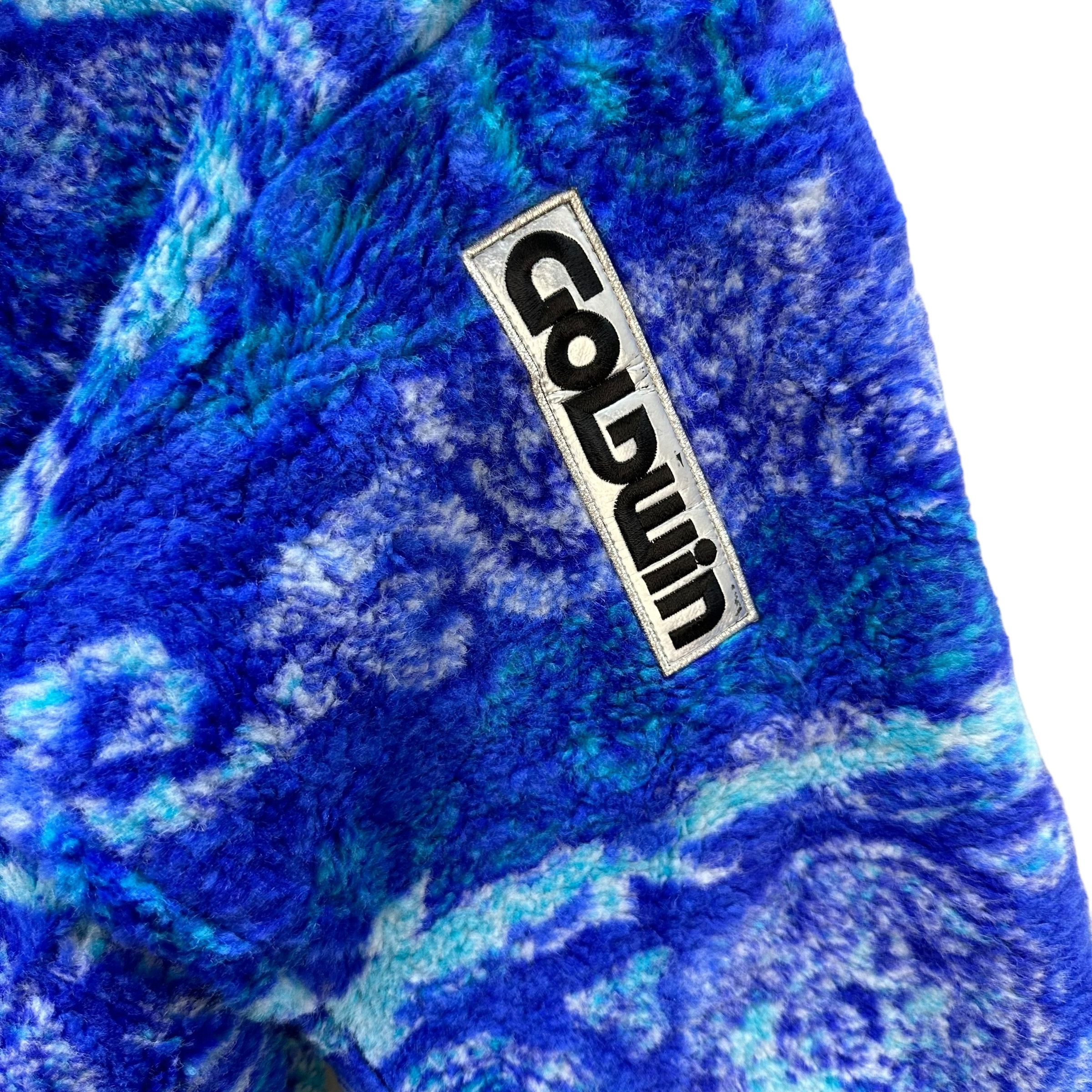 Goldwin GOLDWIN Blue Half Zip Turtleneck Pullover Fleece #A43-0984 Size US M / EU 48-50 / 2 - 6 Thumbnail