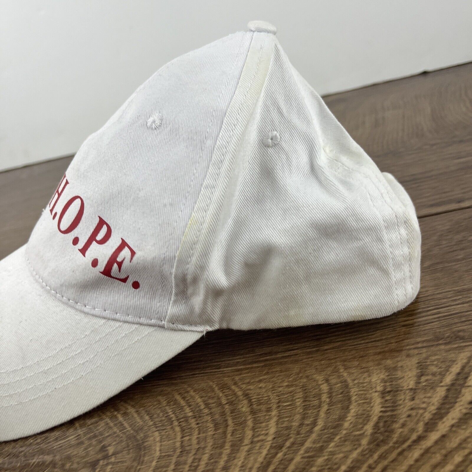 Other WP Hope Hat WP Hope White Hat Adjustable Adult Size Hat Whit Size ONE SIZE - 8 Thumbnail