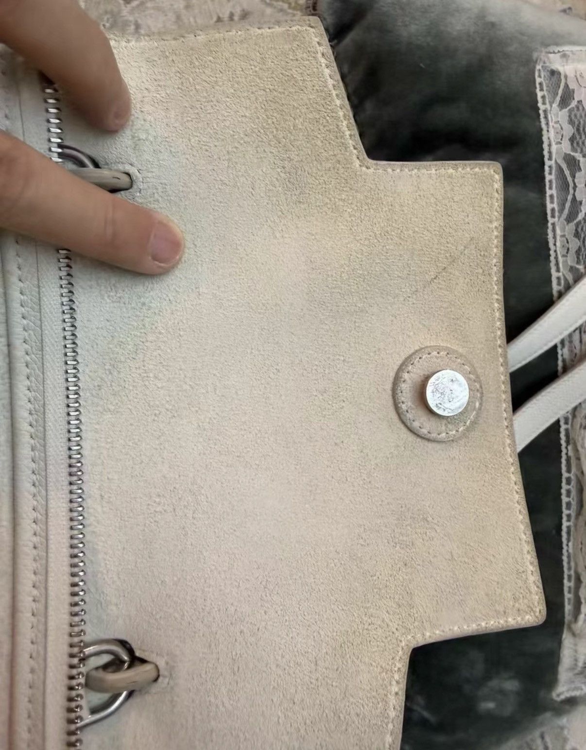 Celine Celine Belt Nano Bag in Elephant Gray Size ONE SIZE - 9 Thumbnail
