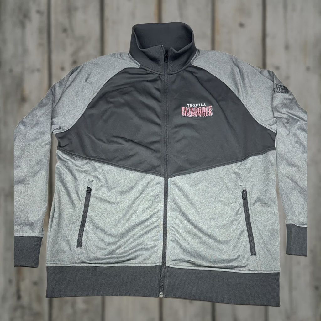 The North Face VINTAGE The North Face Track Jacket Tech Fleece Gray Full Zip Pockets Mens XL Cazadores Size US XL / EU 56 / 4 - 1 Thumbnail