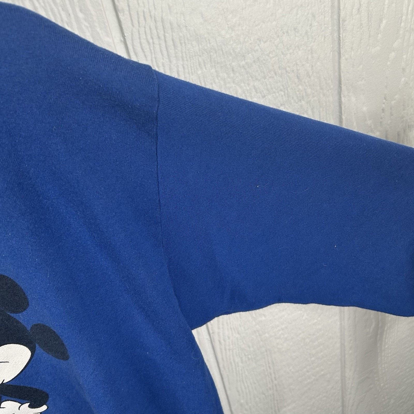 Vintage Vintage 80’s Mickey Mouse “blue” Arizona Crewneck Medium Size US M / EU 48-50 / 2 - 6 Thumbnail