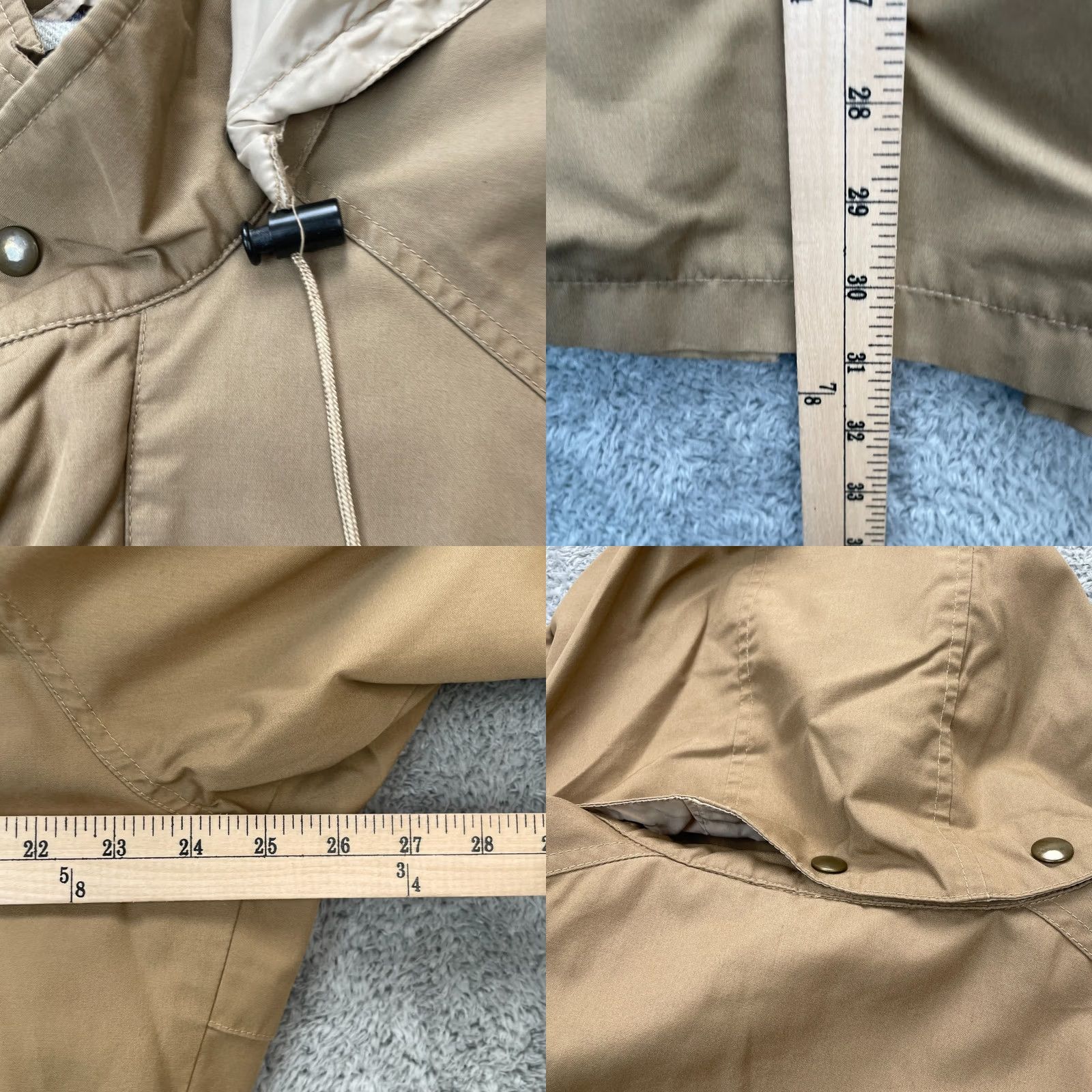 The North Face VINTAGE The North Face Jacket Womens Medium Beige Windy Pass Coat Detachable Hood Size M / US 6-8 / IT 42-44 - 8 Thumbnail