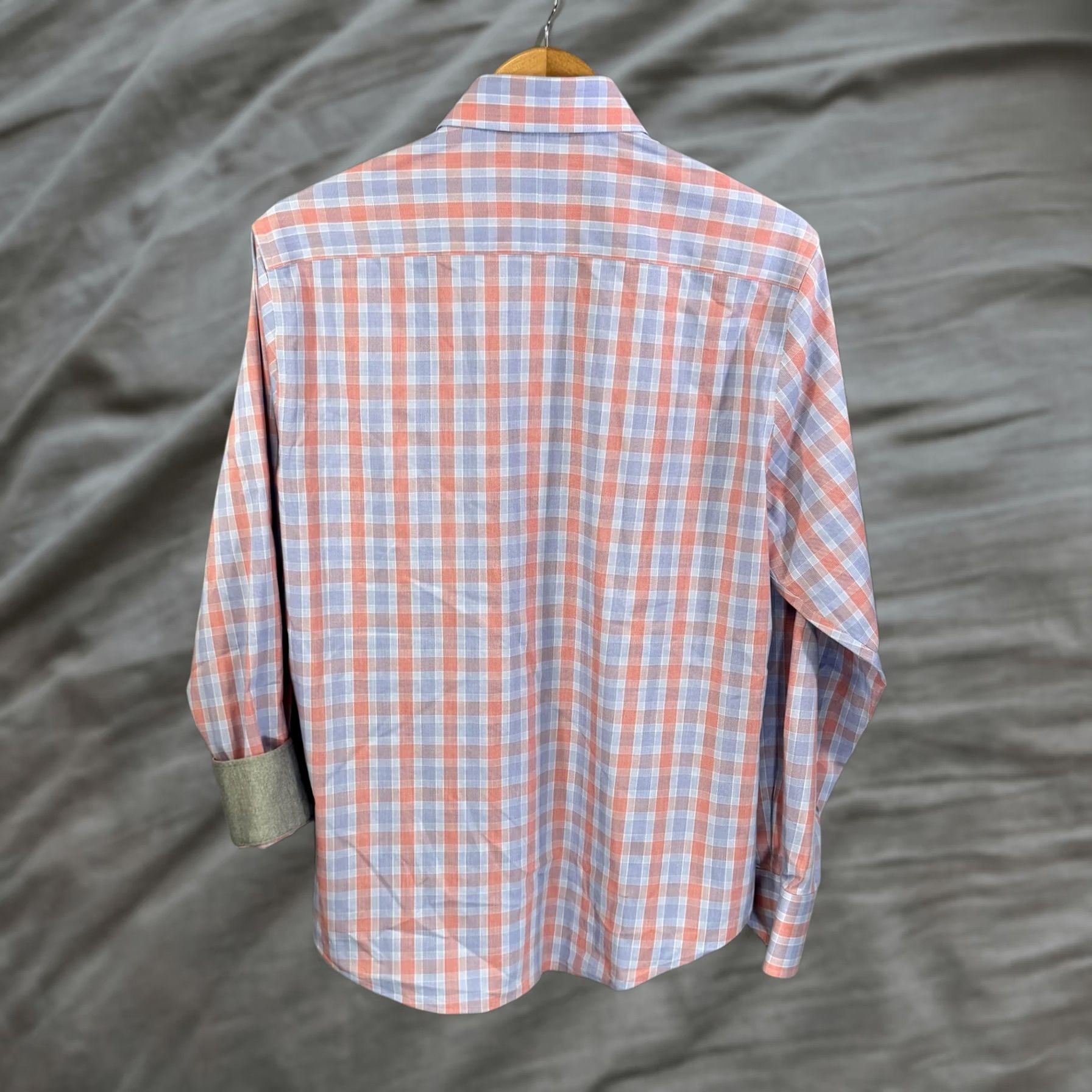 Vintage Twillory Shirt Mens Large Red Blue Plaid Performance Stretch Button Down Casual Size US L / EU 52-54 / 3 - 1 Thumbnail