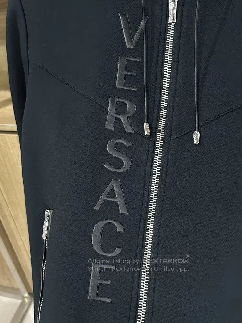 Versace Versace Black casual hoodie coat Size US XS / EU 42 / 0 - 6 Thumbnail