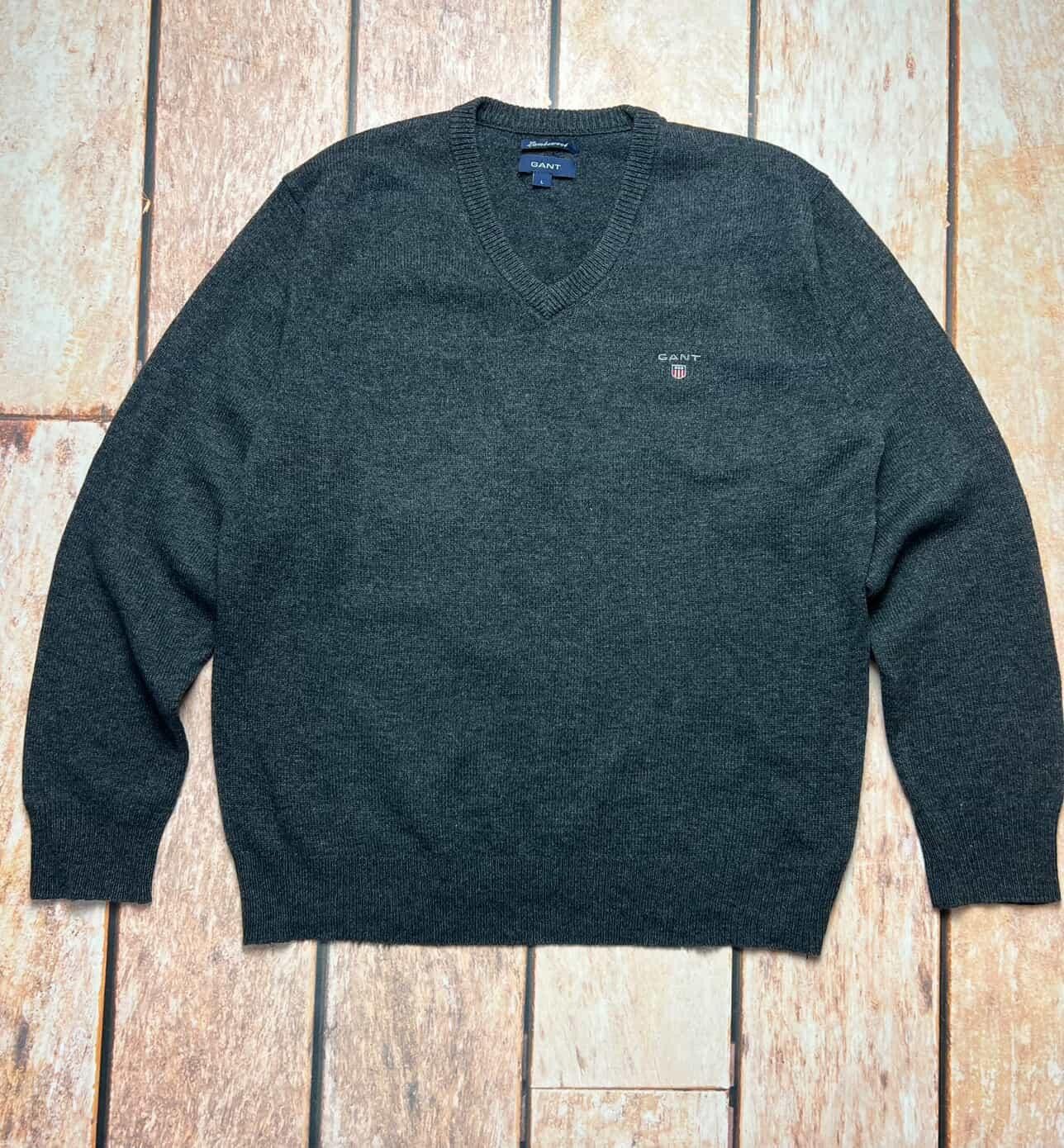 Gant Gant lambwool sweater Size US L / EU 52-54 / 3 - 1 Thumbnail