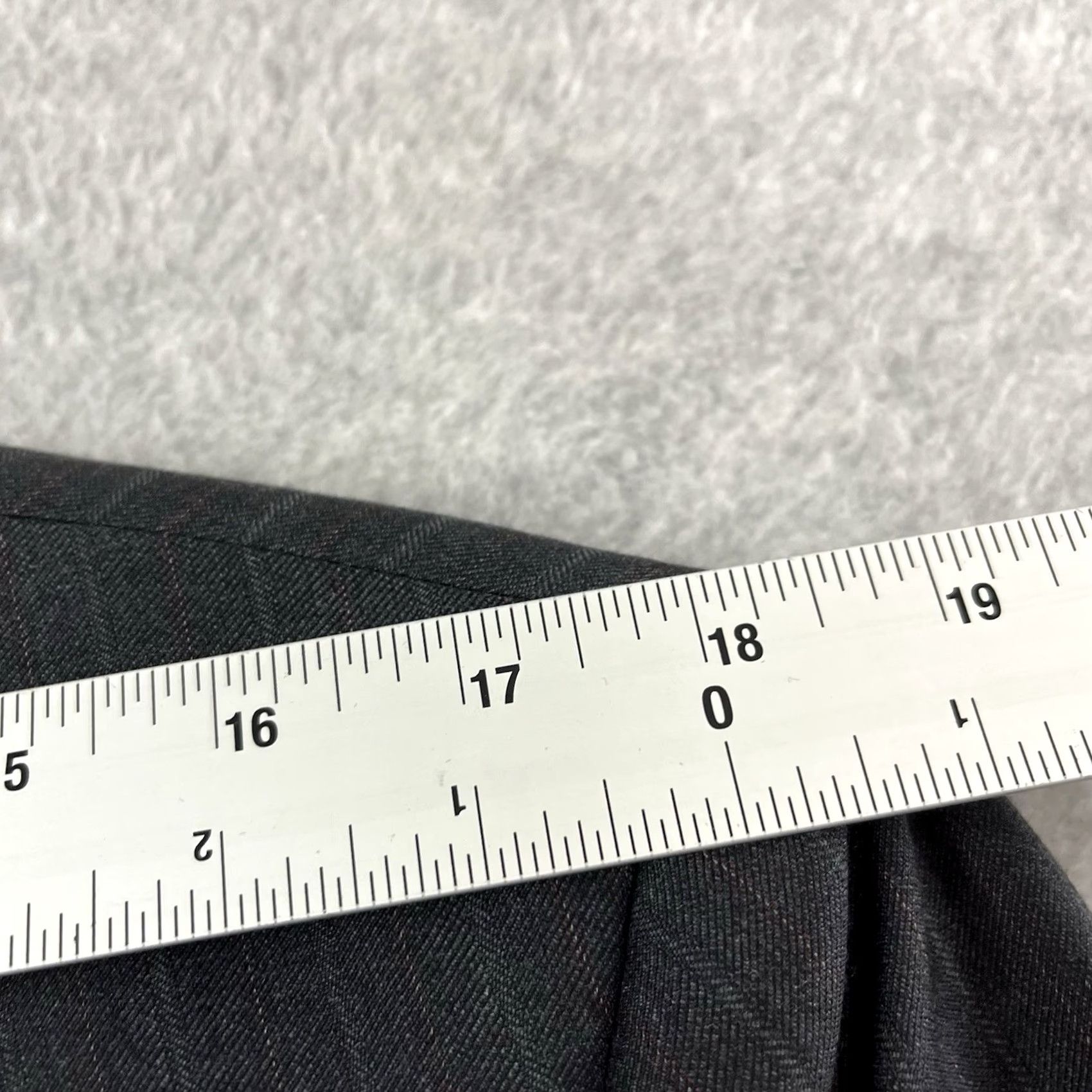 Banana Republic Banana Republic Blazer Jacket Slim Fit Men 40R Wool Pinstripe Blue Modern Business 3-Button 4-Button Inner Pockets Size 40R - 6 Thumbnail