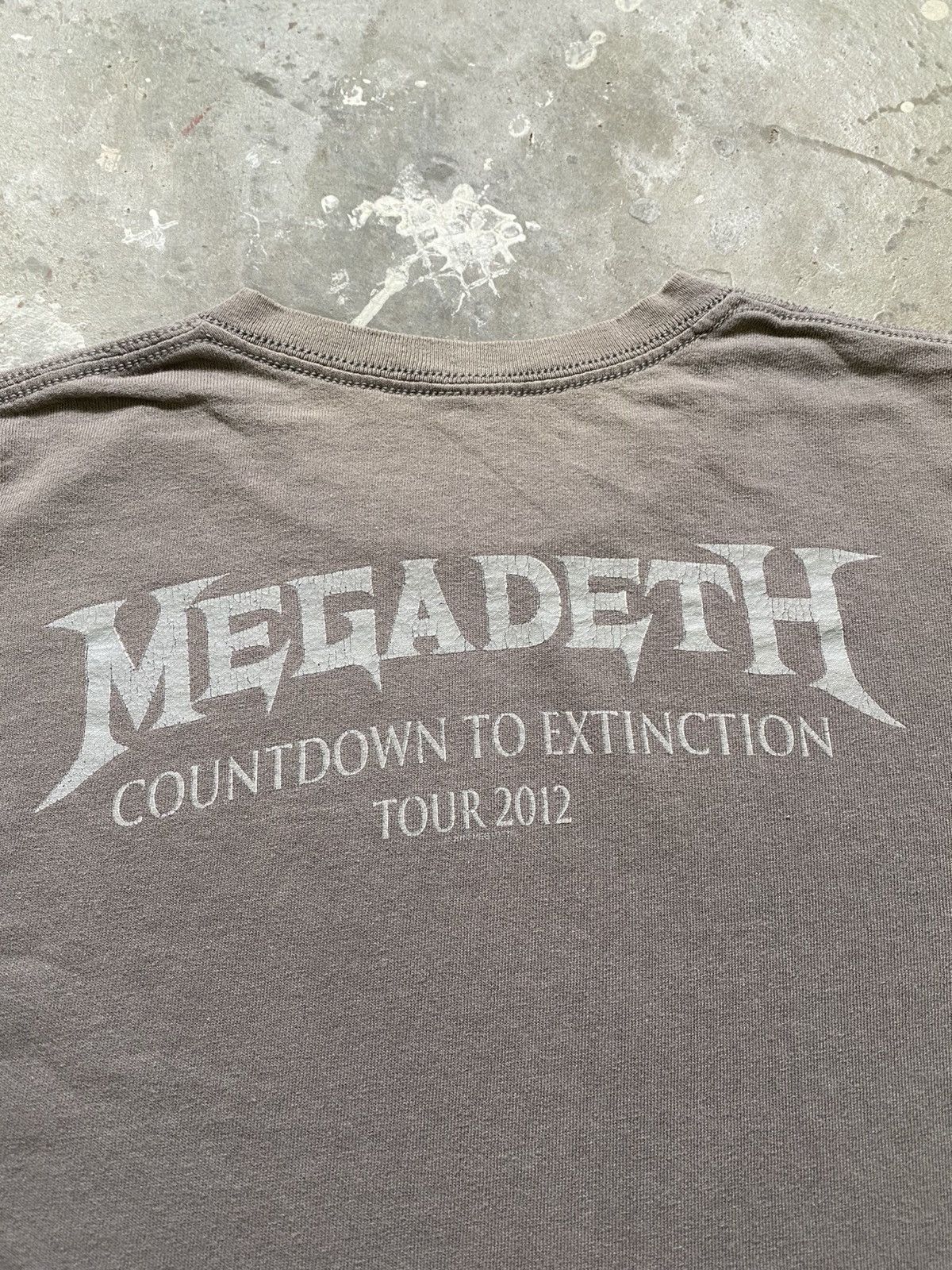 Band Tees Megadeth Countdown To Extinction 2012 Tour Band Shirt Size US S / EU 44-46 / 1 - 4 Thumbnail
