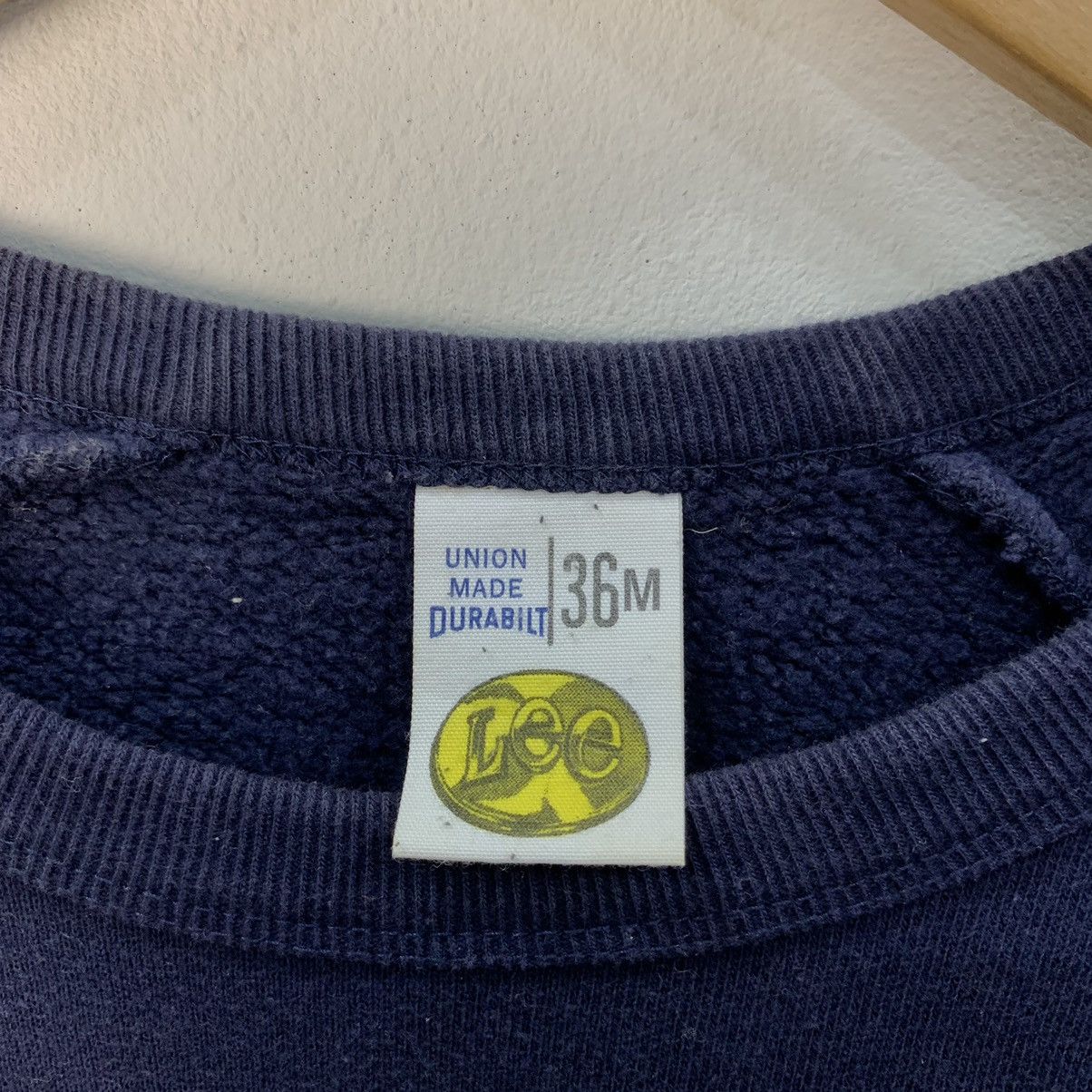 Lee Vintage lee crewneck sweatshirt Navy Size Small 80s 90s Size US S / EU 44-46 / 1 - 3 Thumbnail