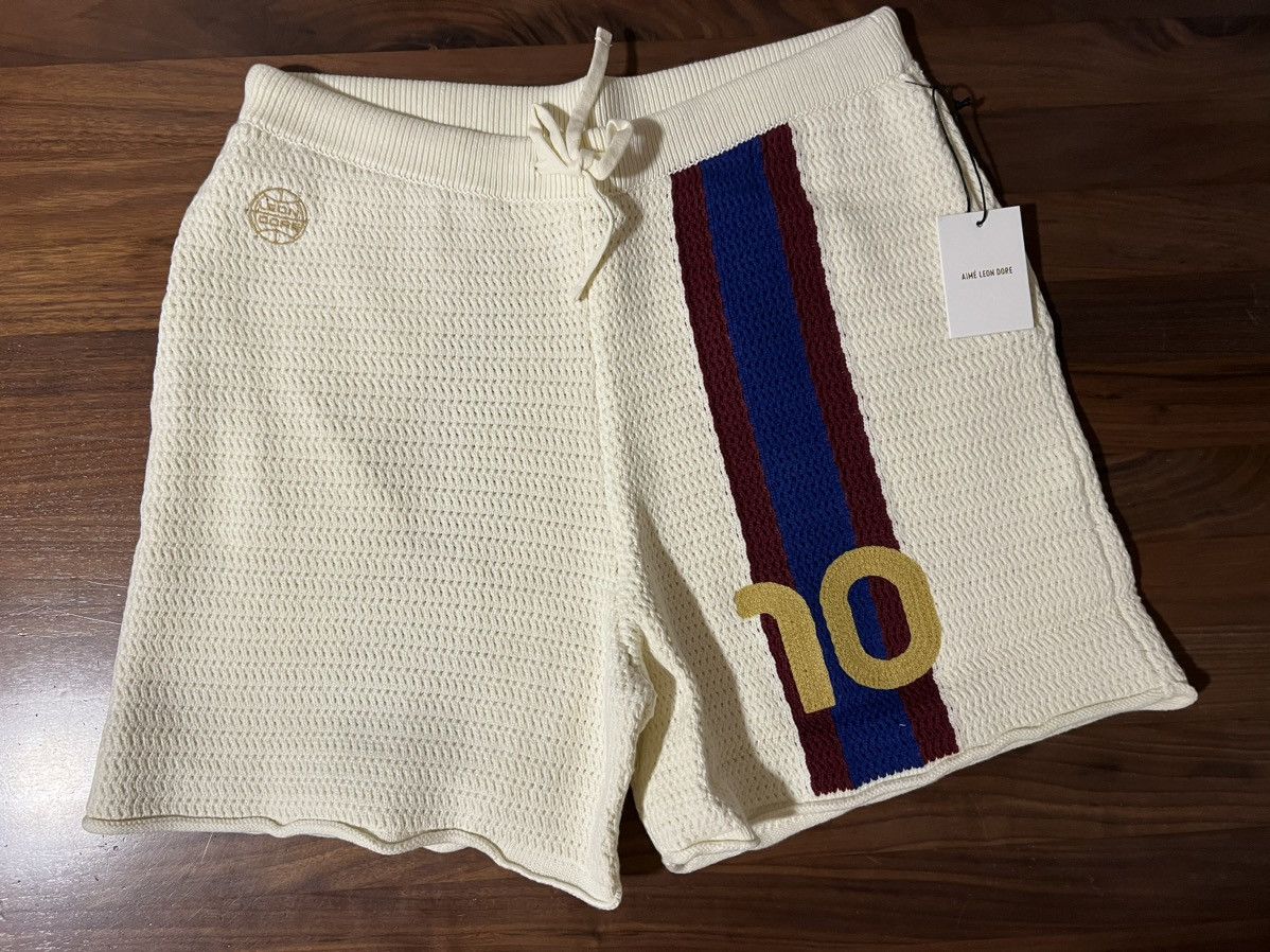 日本最大のブランド Leon Aime Dore Short Soccer Stripe Knit ALD Dore Leon Aime ウェア