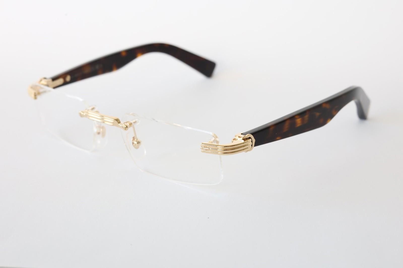 Cartier New Cartier eyewear optical eyeglasses CT0537O 002 gold Size ONE SIZE - 3 Thumbnail