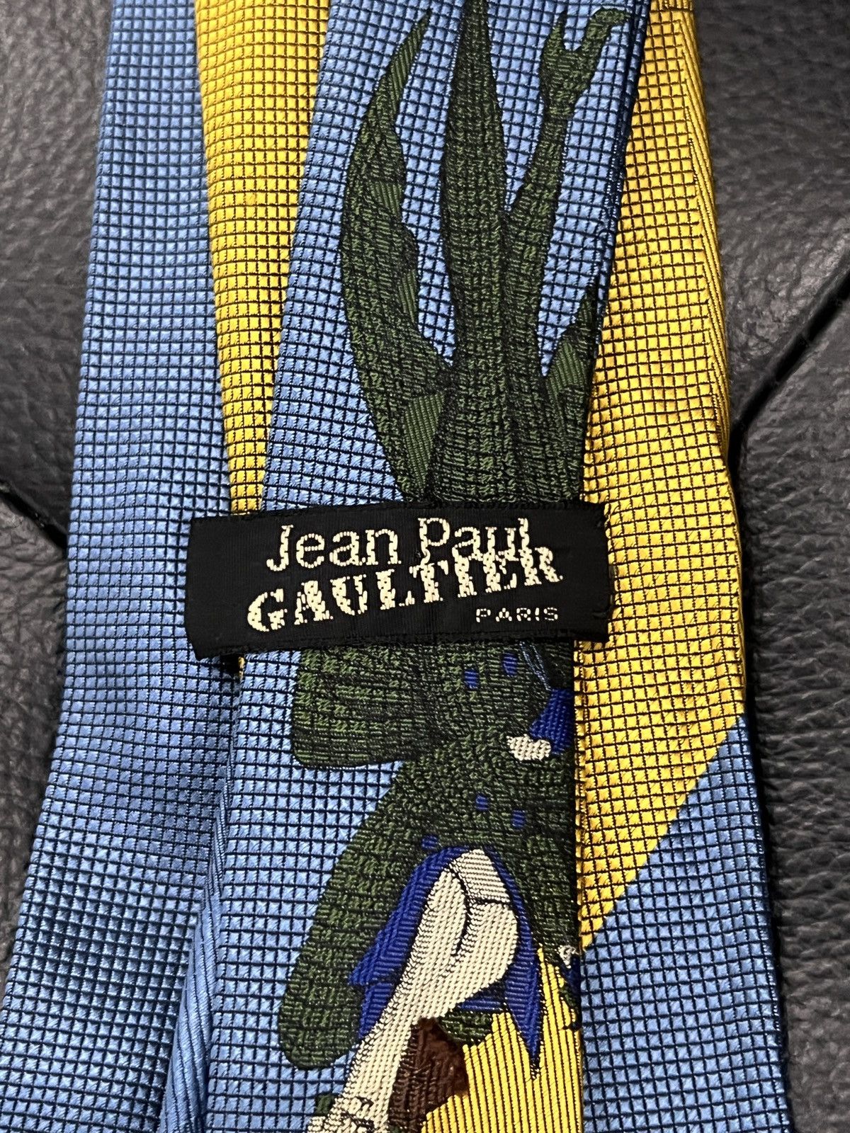 Jean Paul Gaultier Jean Paul Gaultier 90s, Lady's Long Braid, Cigar Bulldog Tie Size ONE SIZE - 10 Thumbnail