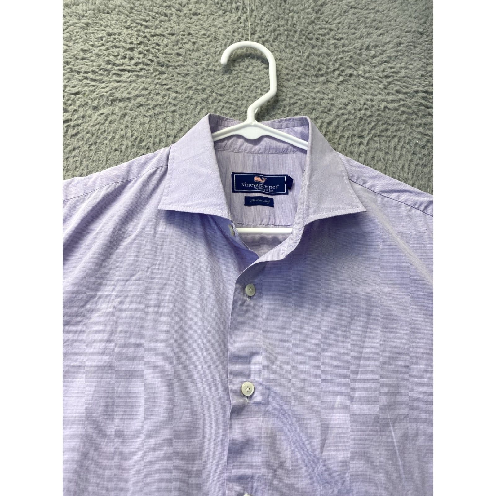 Vineyard Vines VINTAGE Vineyard Vines Slim Fit L Tucker Shirt Lavender Saltwater Wash Long Sleeve Button-Down Mens Size US L / EU 52-54 / 3 - 4 Thumbnail