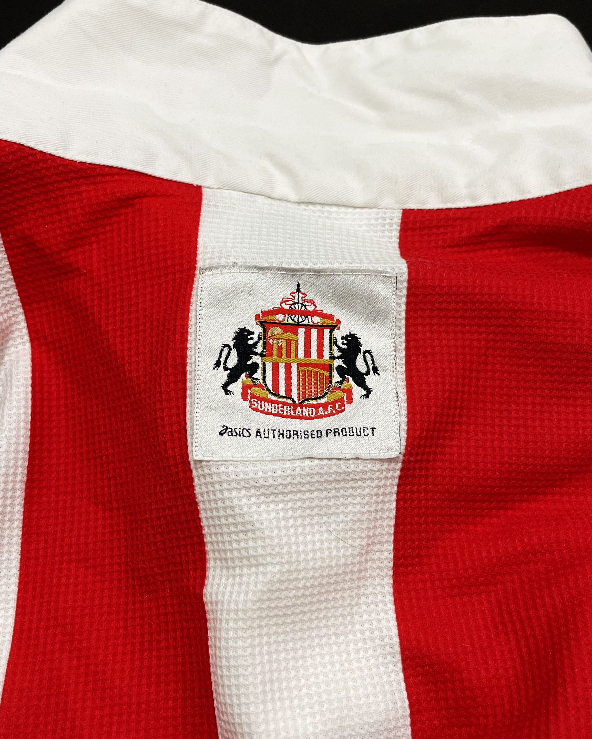 Asics Sunderland AFC Home Kit 1997 1998 1999 Size US M / EU 48-50 / 2 - 5 Thumbnail